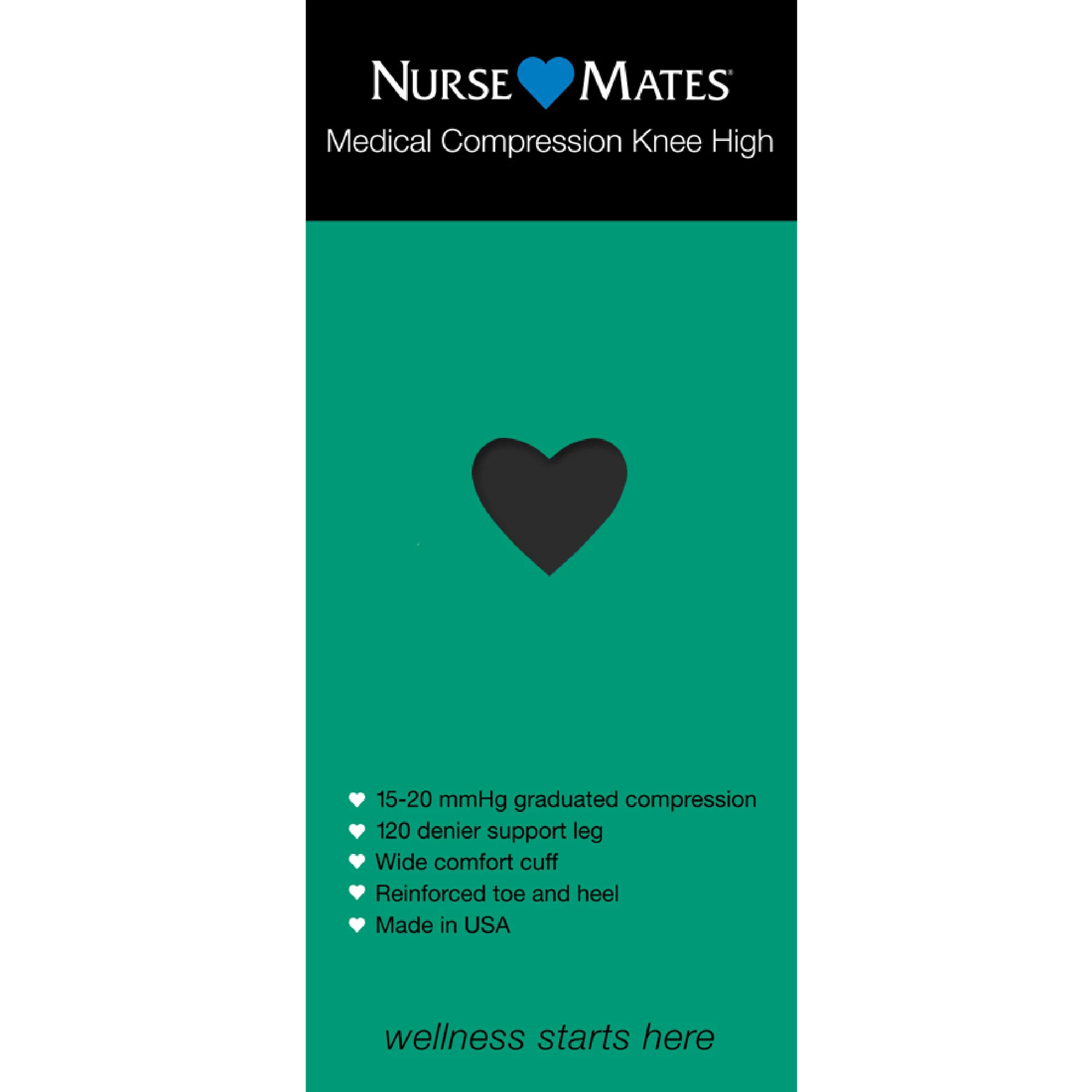 Nurse mates full support on sale hosiery