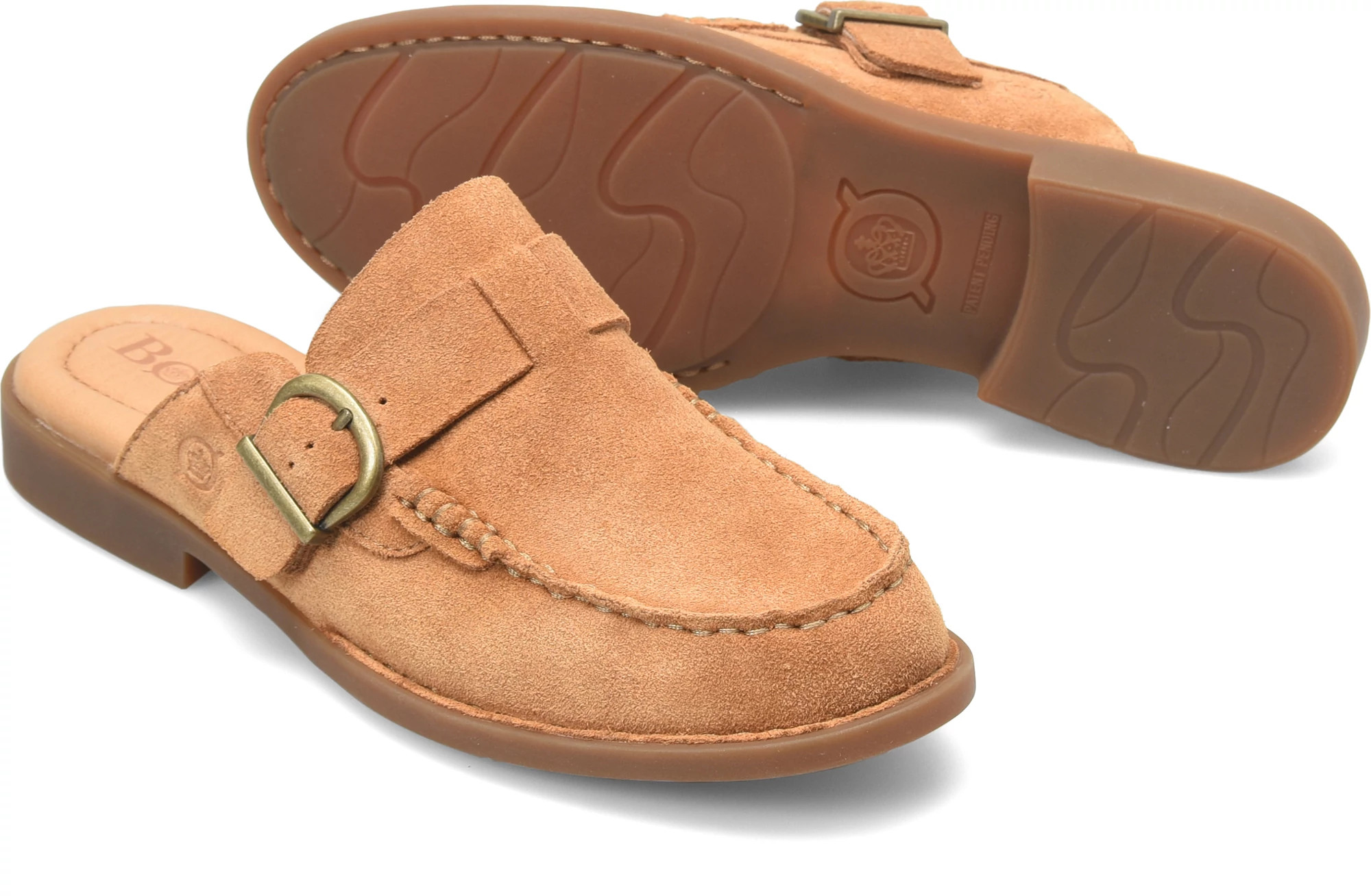 Meg shown in Tan Suede (Tan)