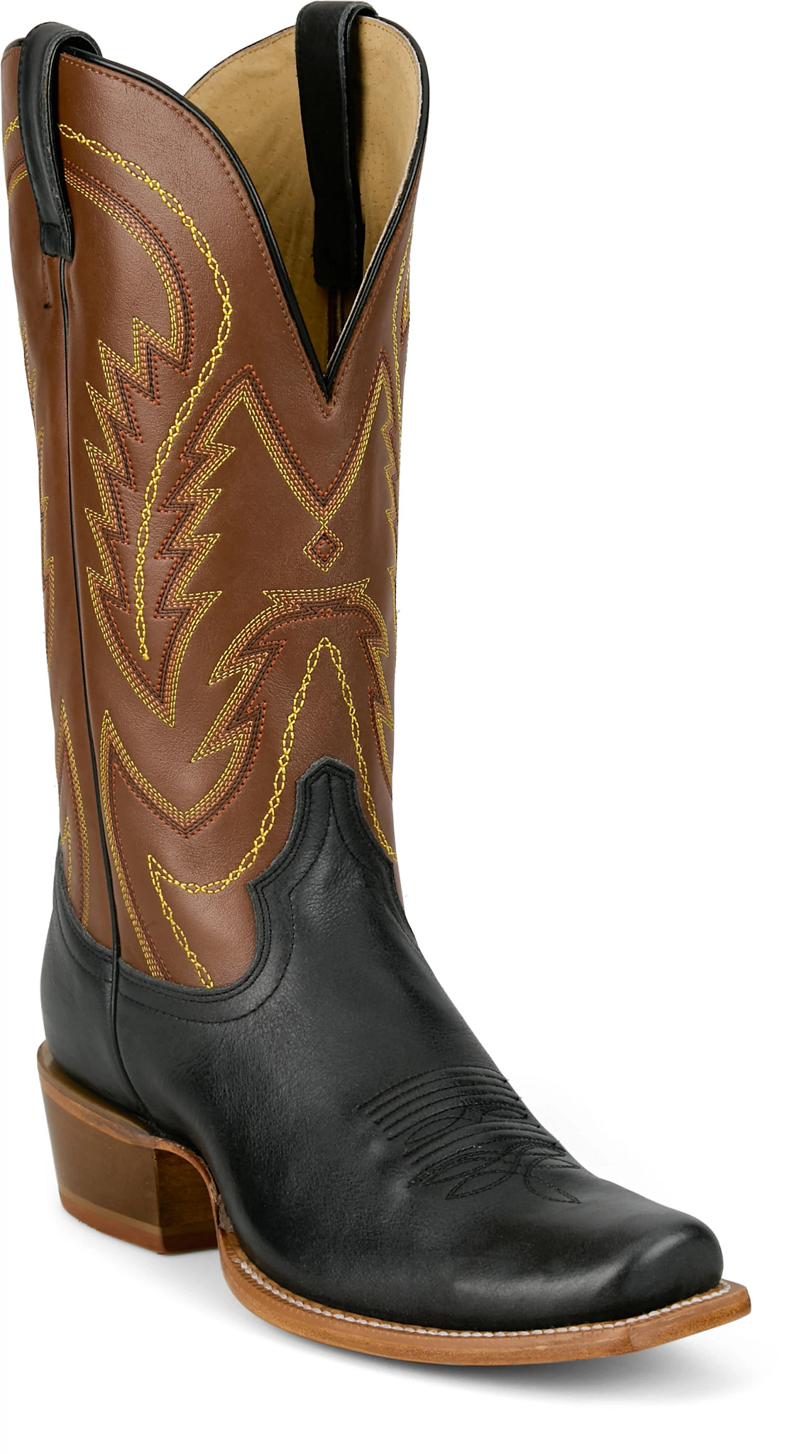 Beau 13" Western shown in Midnight Black (Tan)