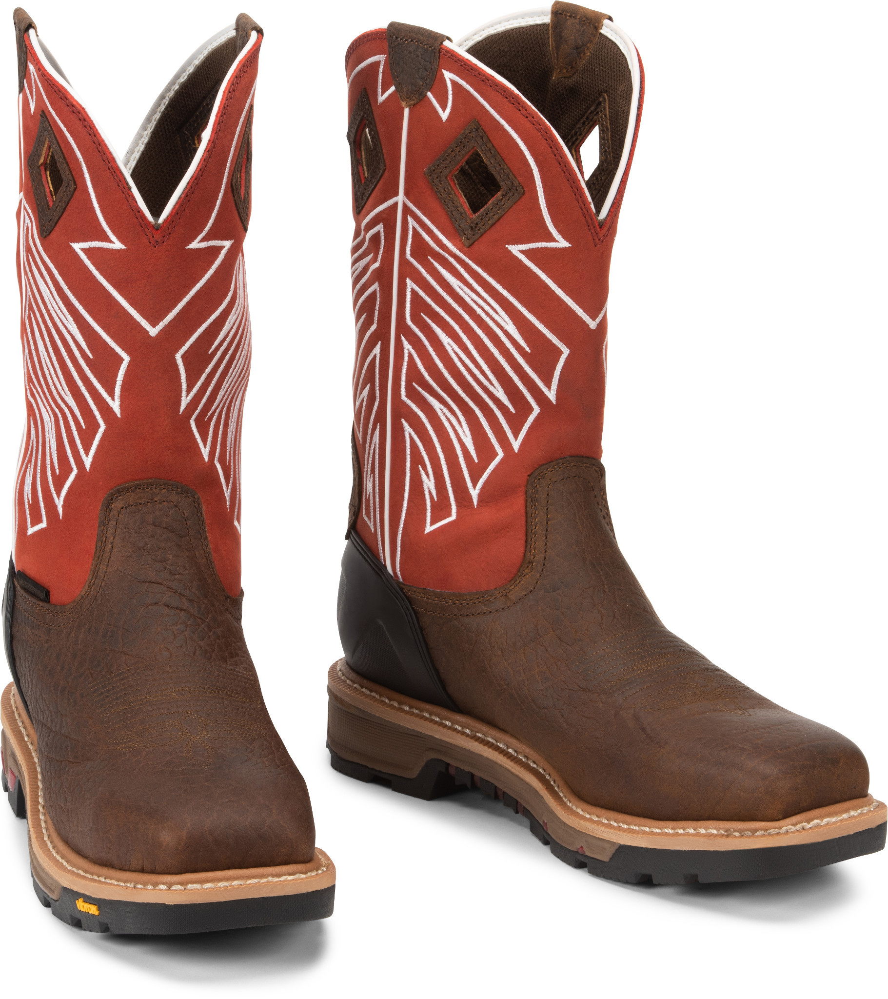 Justin store roughneck boots