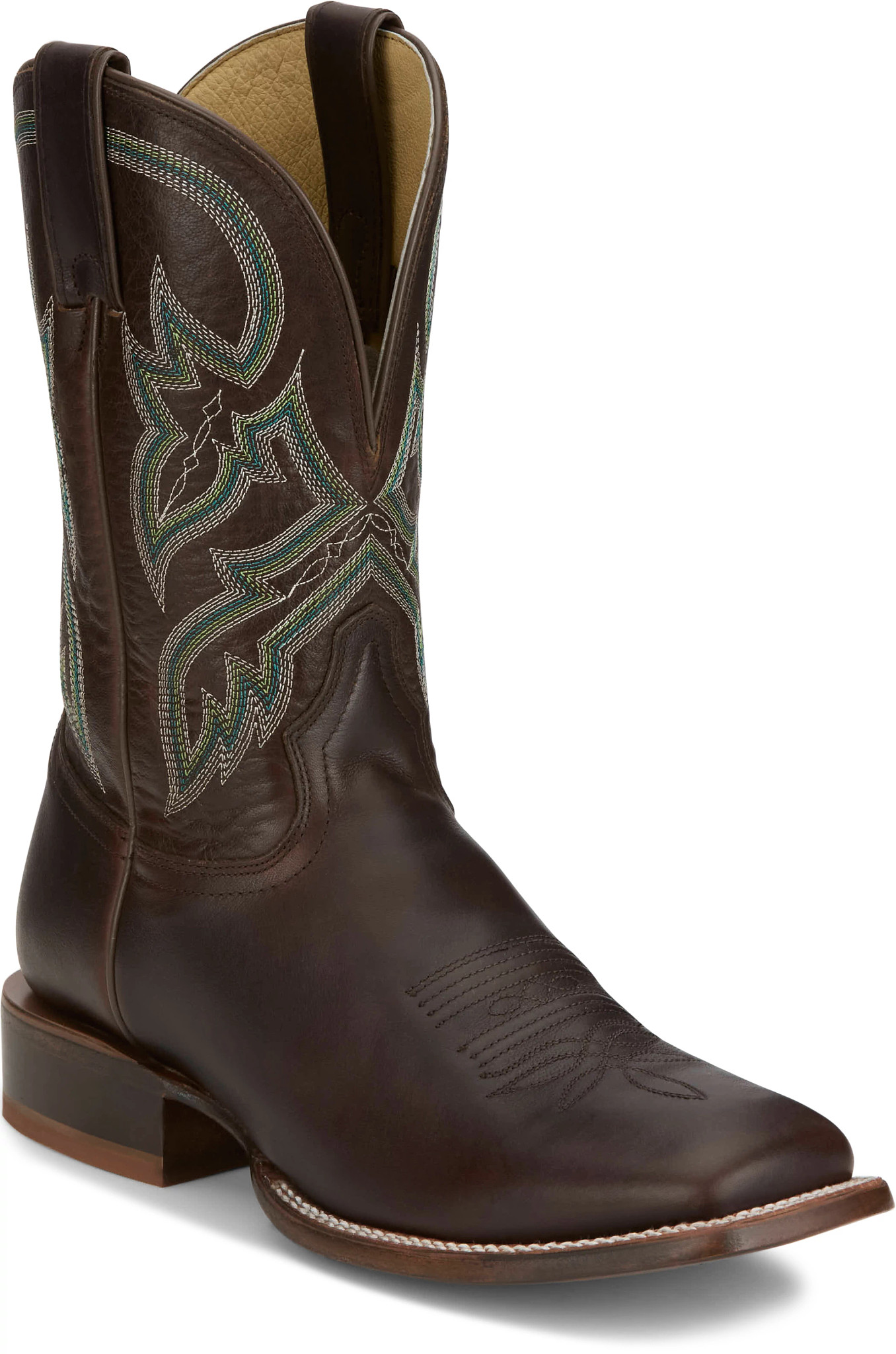Tony Lama 2914 Longhorn Mens Black Leather Cowboy Western R