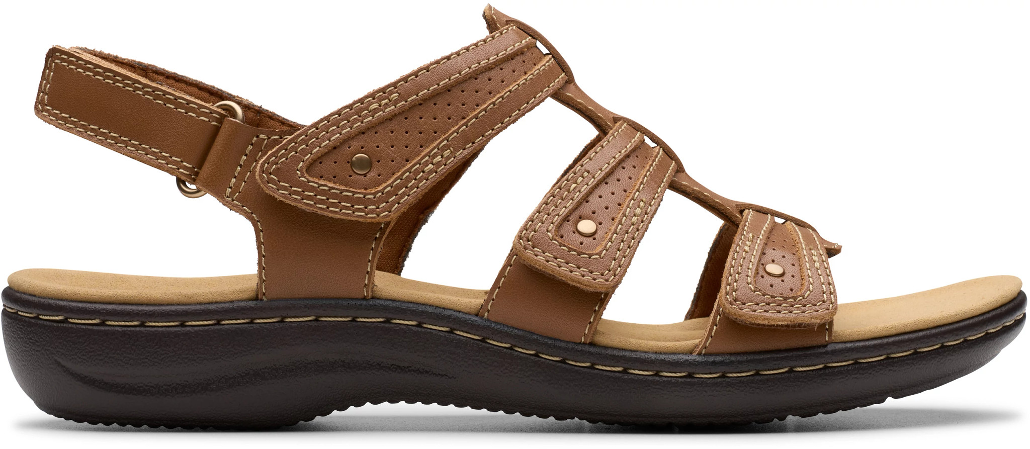 Women's Clarks Laurieann Ivy shown in Tan (Tan)