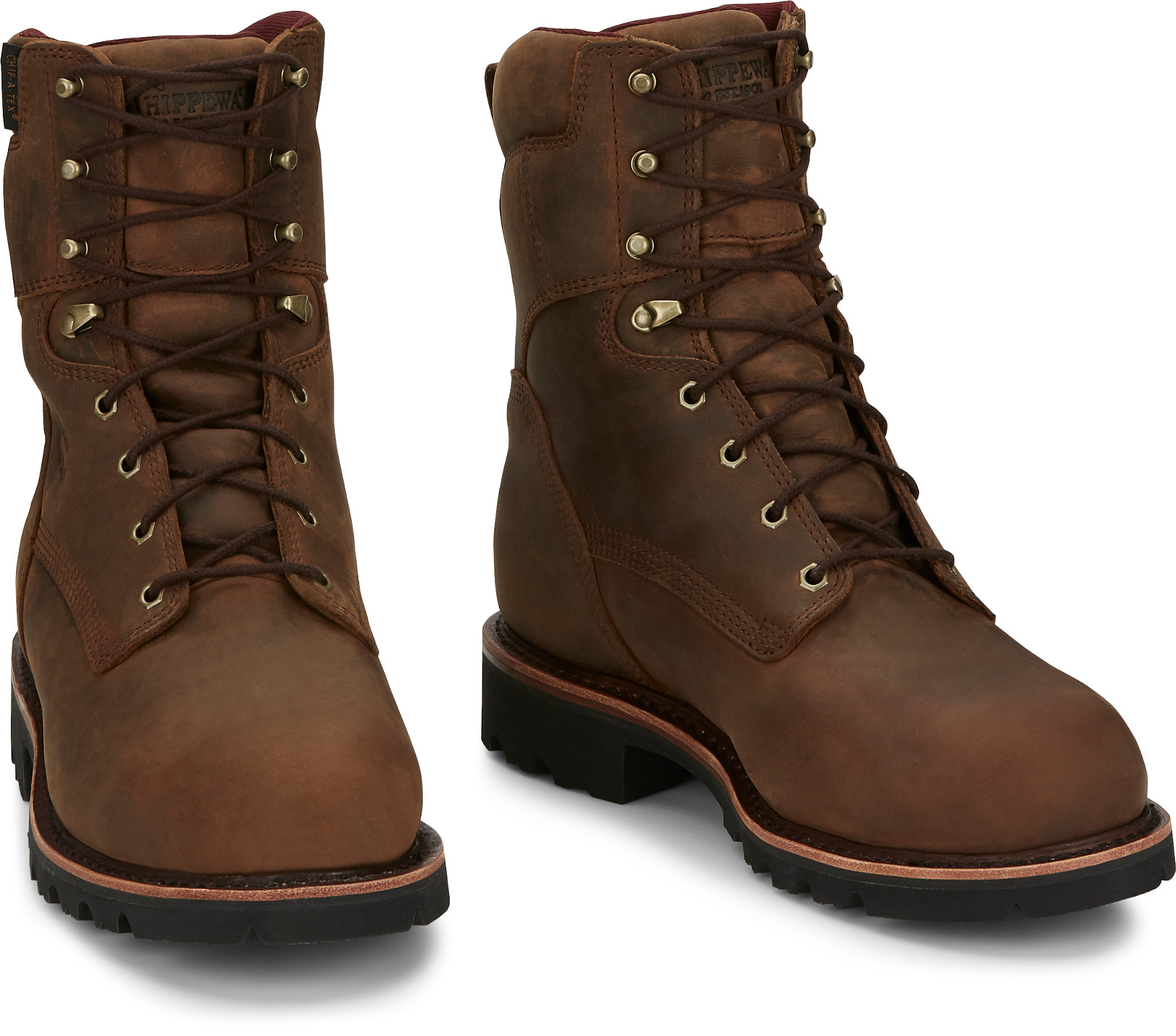 Chippewa 8 shop inch work boots