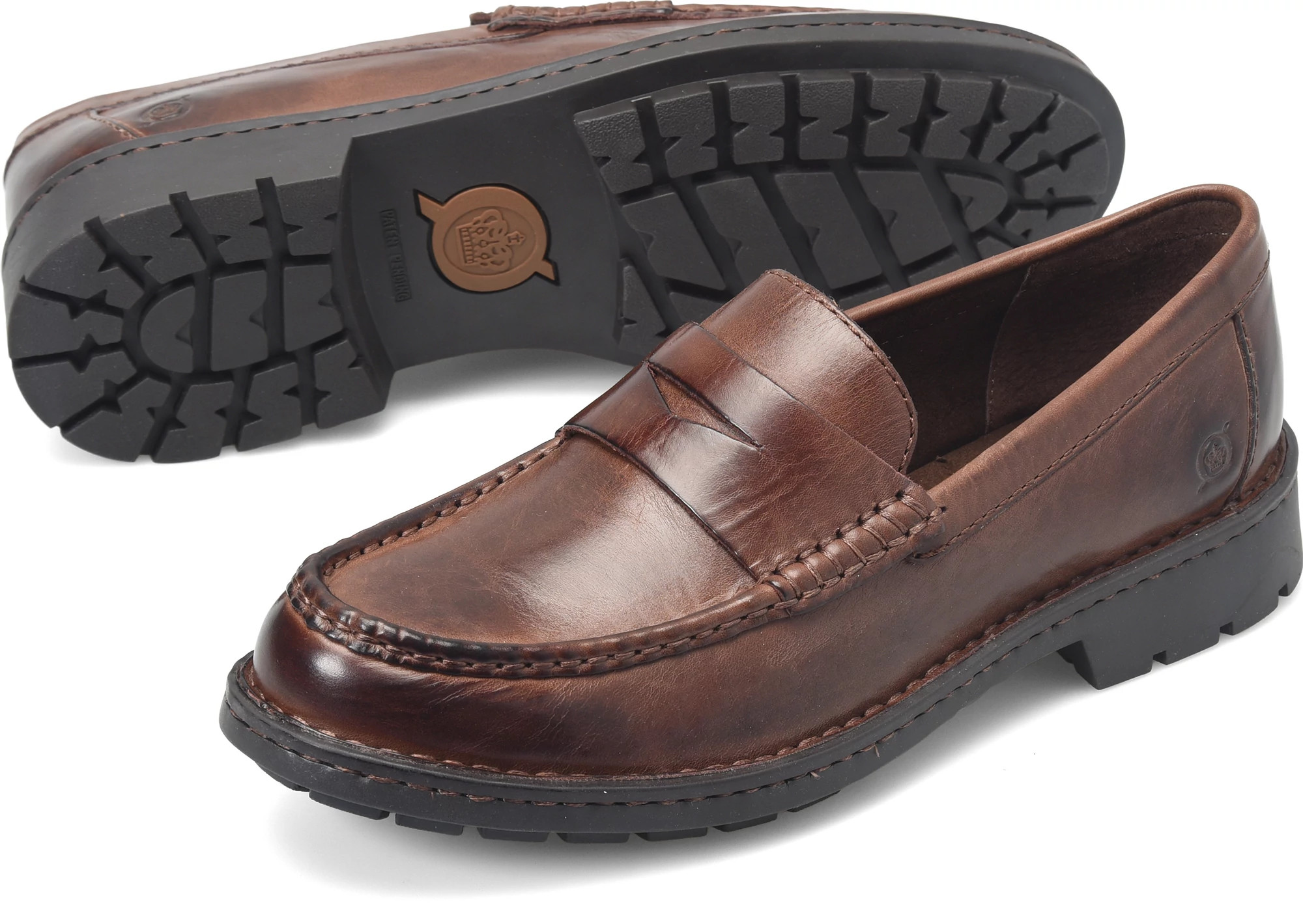 Born Men’s Leather Langley Penny Loafer Size 8 brand new no box Born Men main image 3