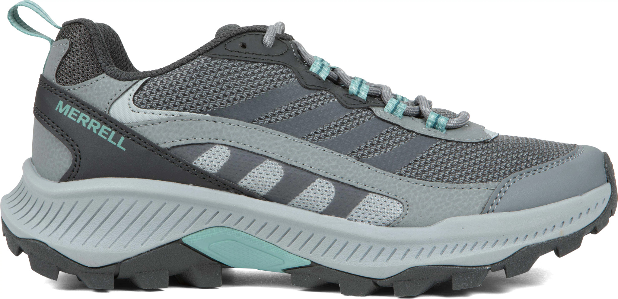 Women's Merrell Speed Strike 2 Trail shown in Grey (Grey)