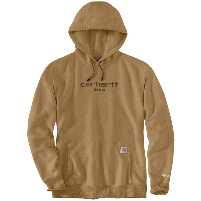 Men's Carhartt Relaxed Fit Lightweight Logo Graphic Hoodie Super