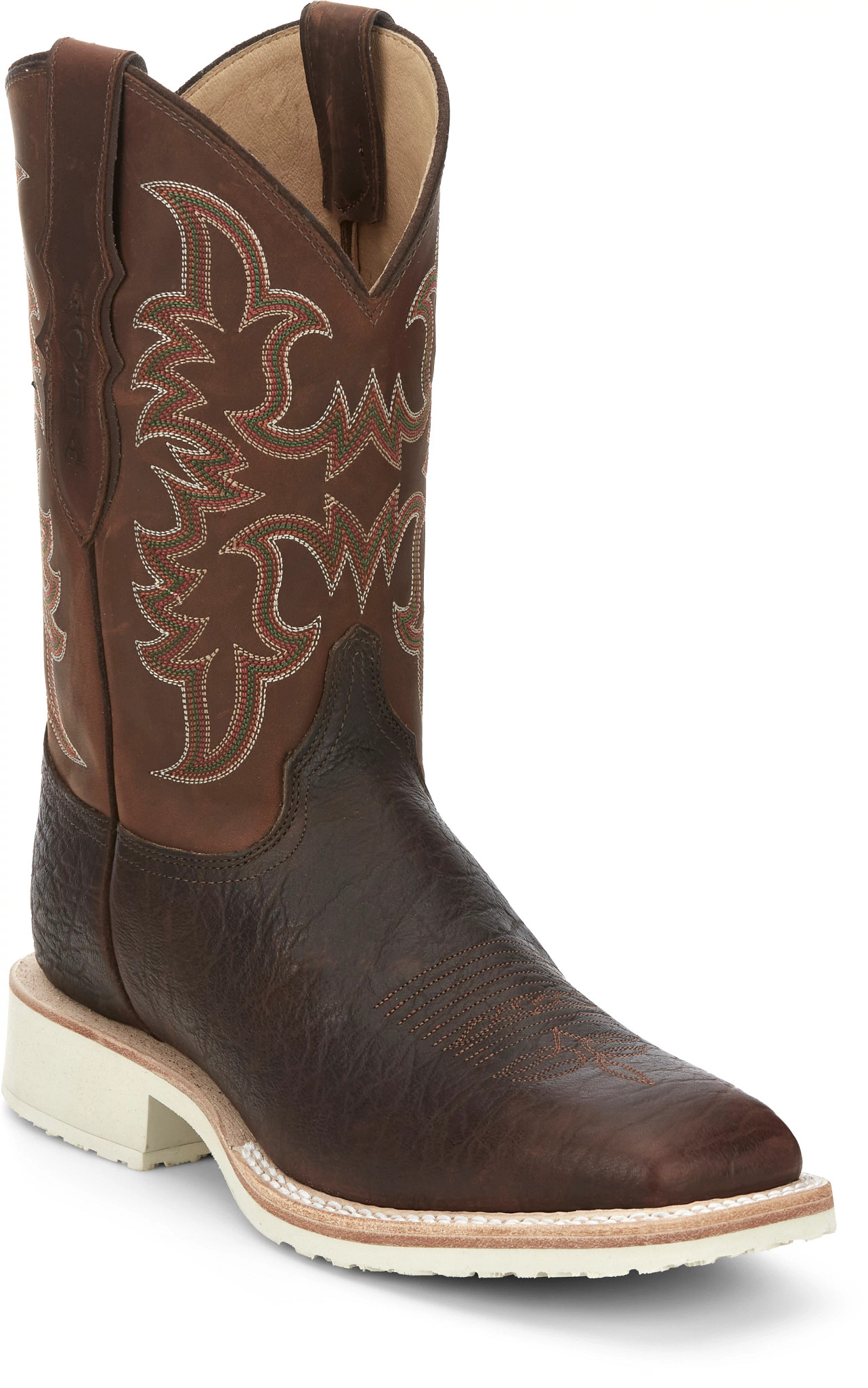Schoenen Herenschoenen Laarzen Cowboy & Westernlaarzen Justin Vtg Exotic Leather 8527 Cowboy Boots Men’s 8d 