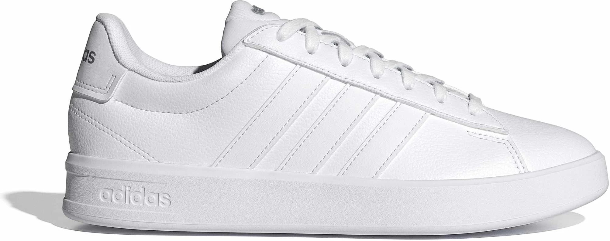 Women's Adidas Cloudfoam Grand Court 3.0 shown in White (White)