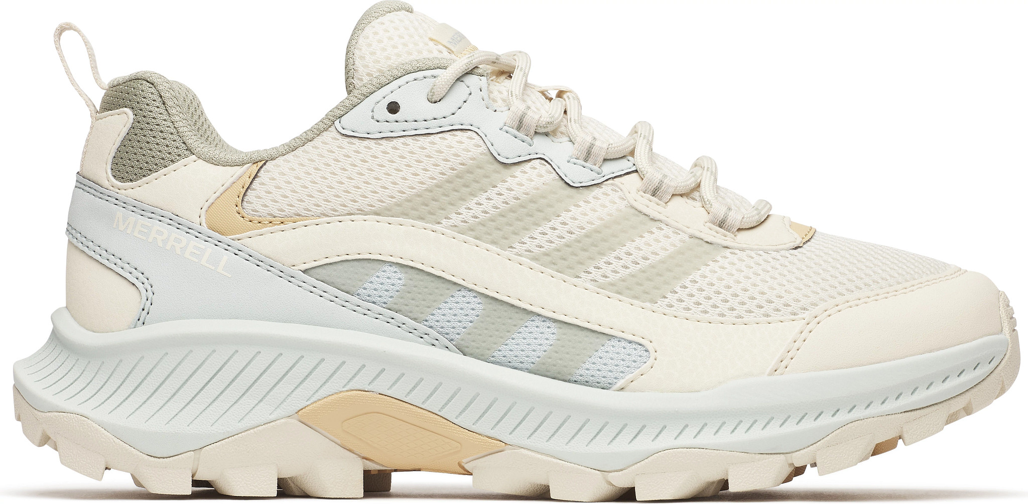 Women's Merrell Speed Strike 2 Hiker shown in Eggshell/Multi (Off White)