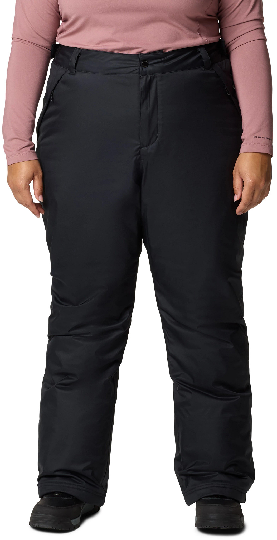 Women's Columbia Slope Seeker Insulated Pant shown in Black (Black)