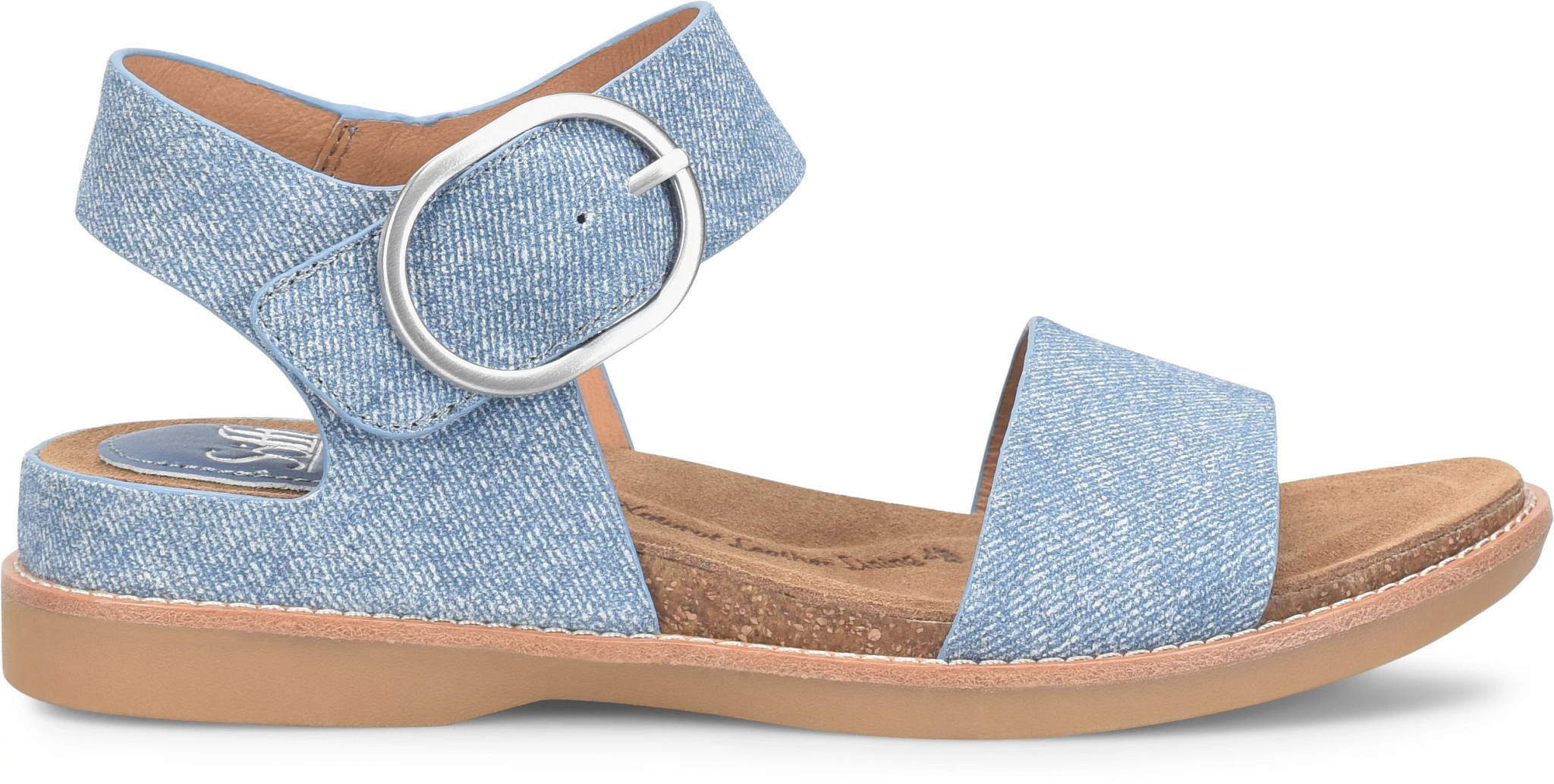 Bali shown in Blue Suede (Blue)