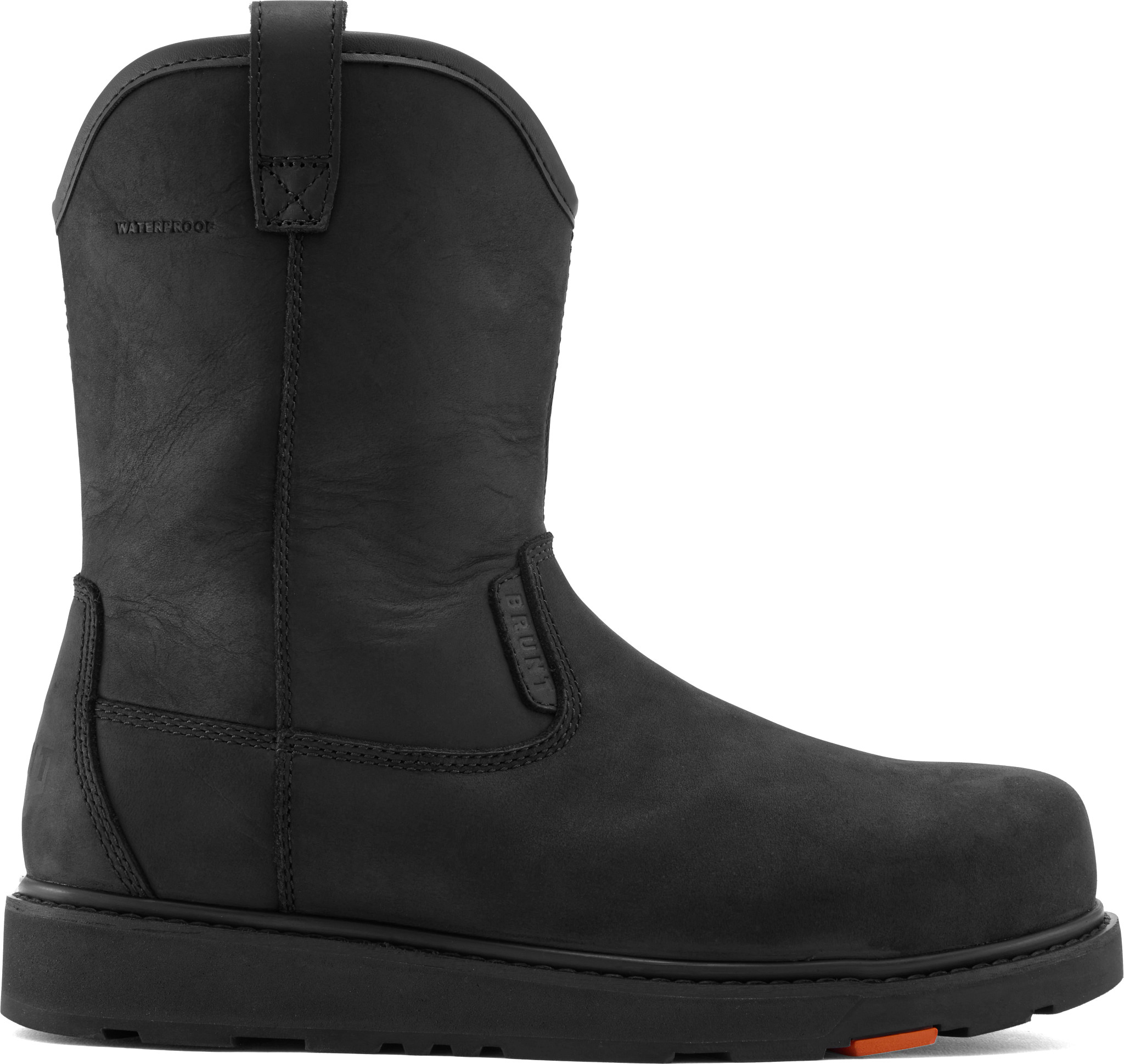 Men's Brunt Workwear Waterproof Bolduc shown in Black (Black)