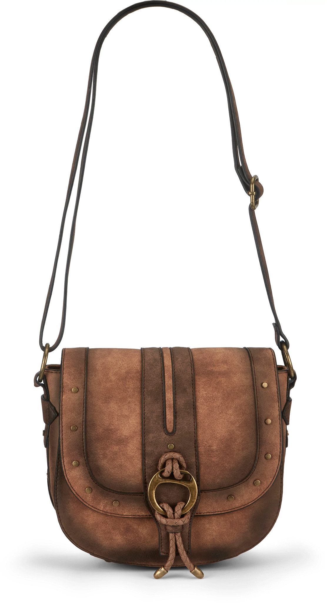 Justin Women’s Saddle Brown Leather selling Conceal Carry Satchel Bag