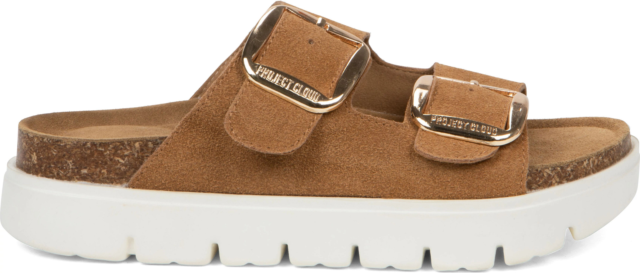 Women's Project Cloud Gracie shown in Chestnut Suede (Brown)