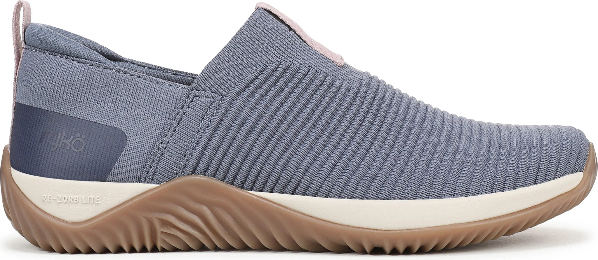 Women's Ryka Echo shown in Flintstone Blue (Blue)