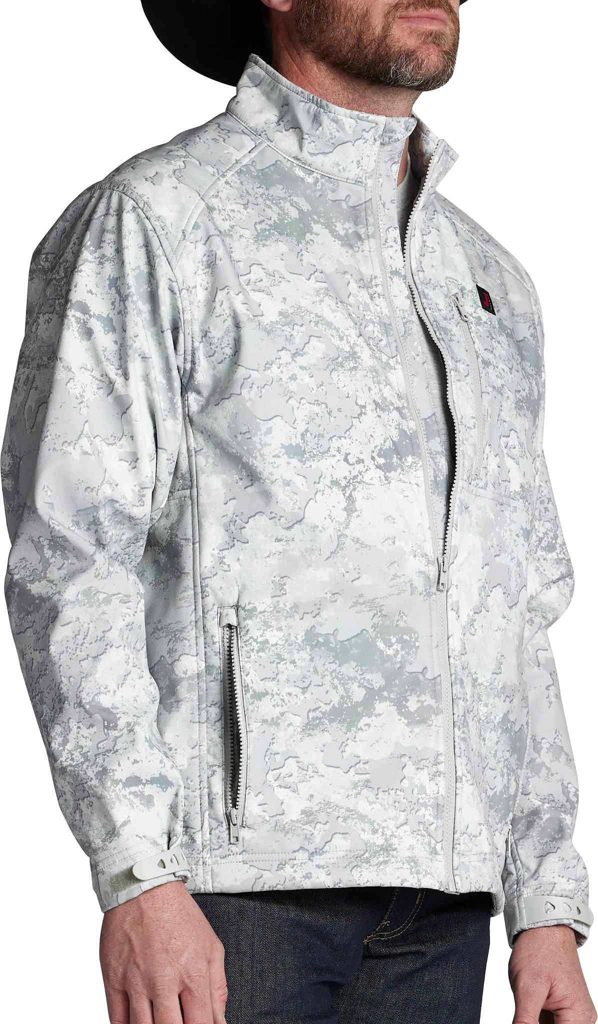 Digital snow hot sale camo jacket