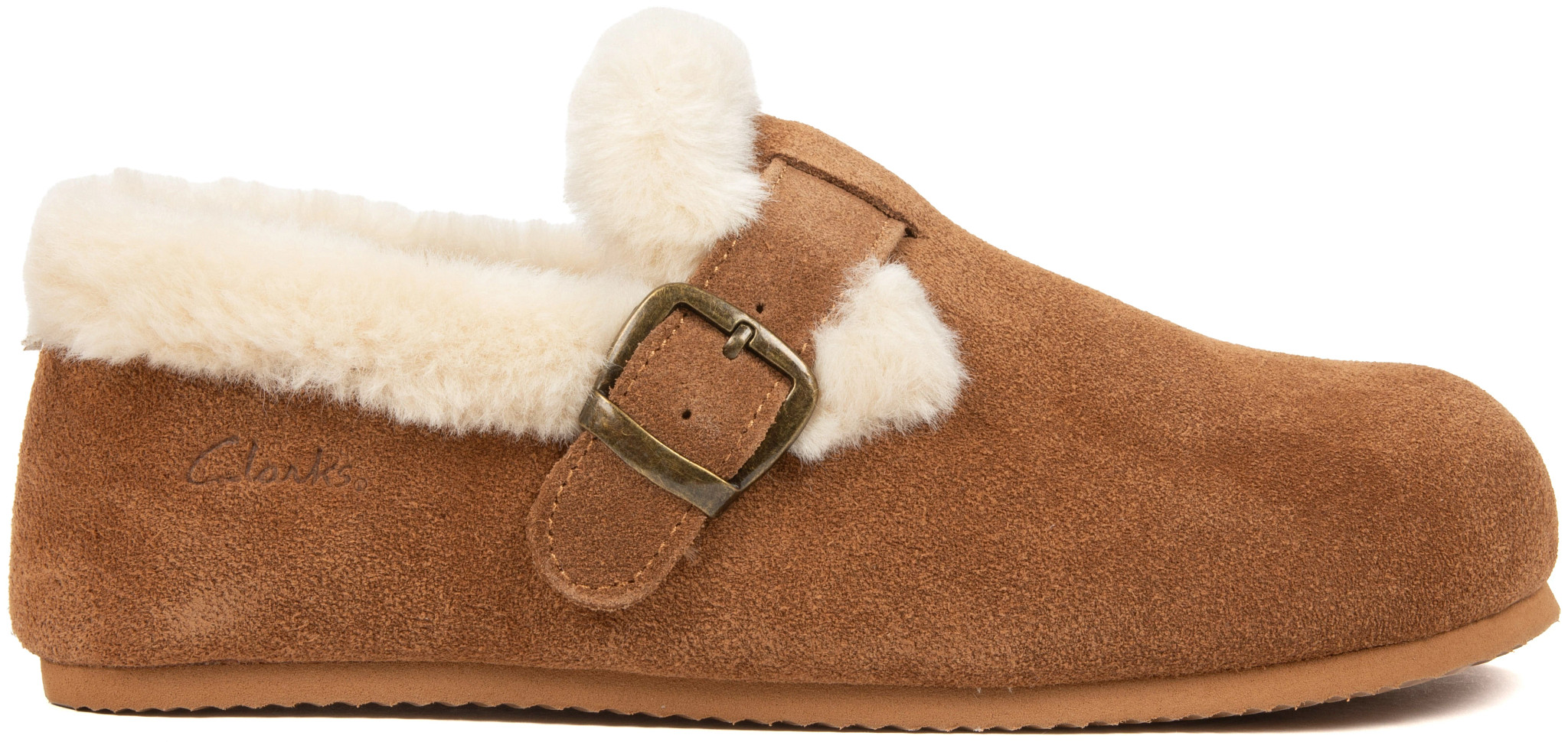 Women's Clarks Kylie shown in Cognac (Tan)
