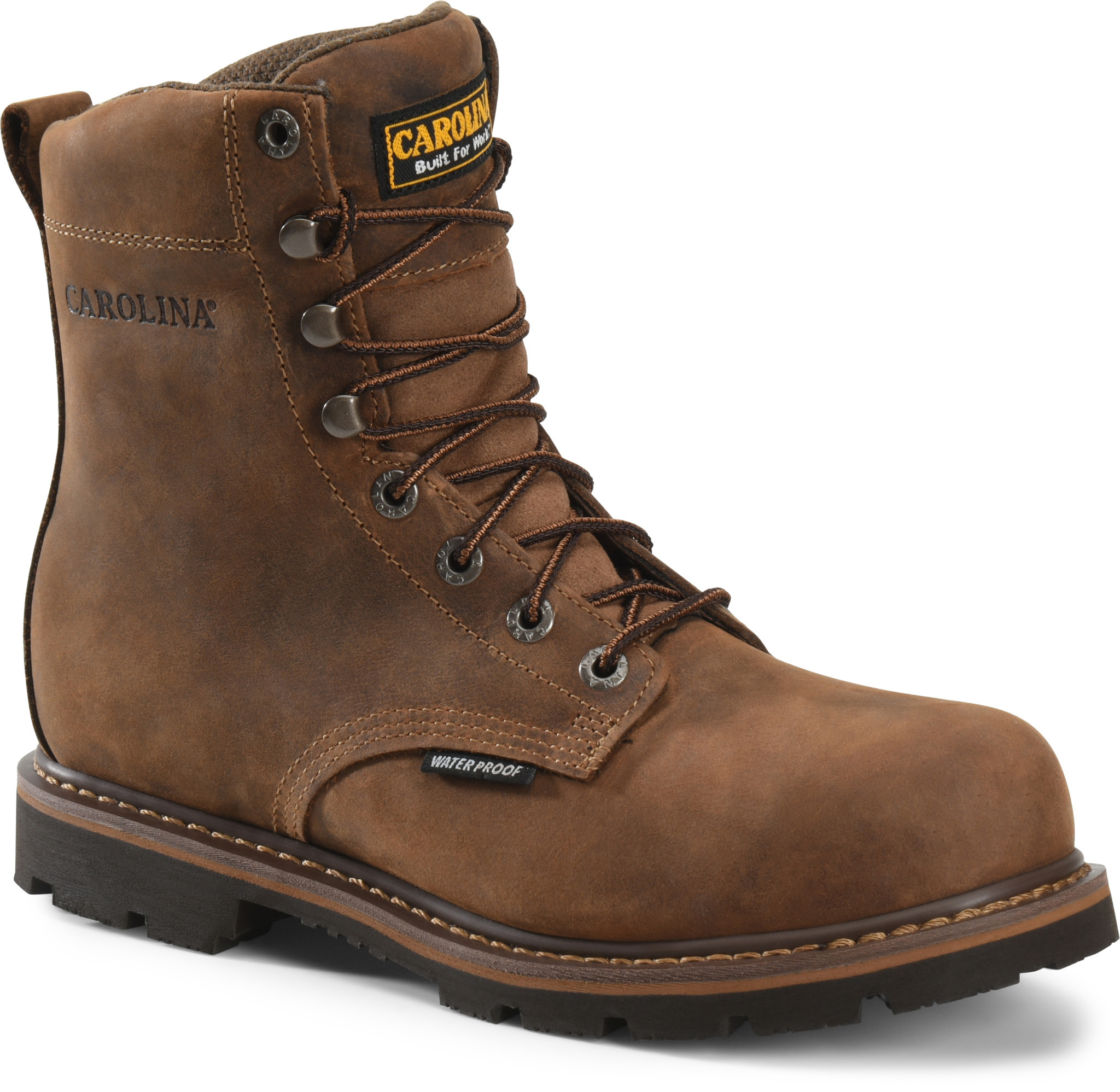 Steel toe and waterproof work boots on sale