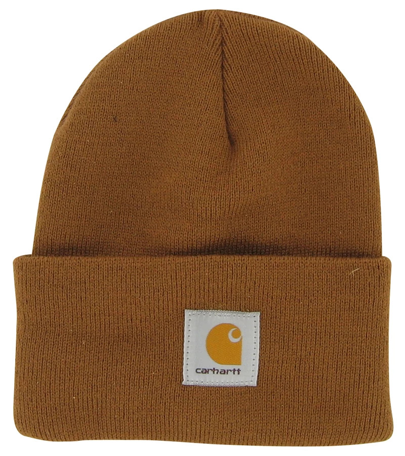 Men's Carhartt Watch Cap shown in Brown (Brown)