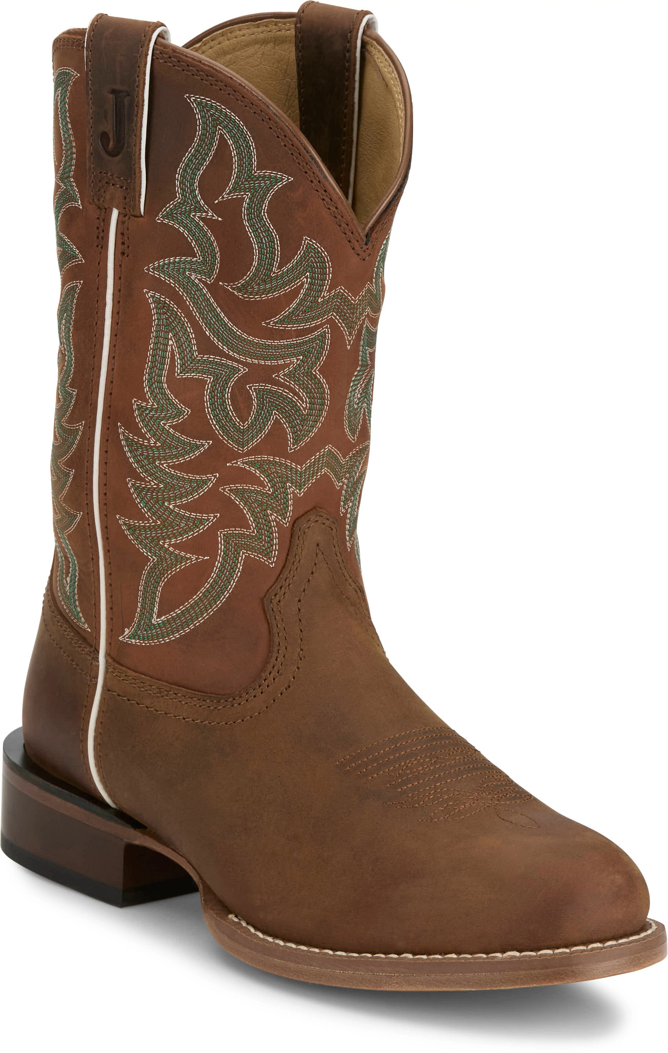 Disco Man 11" Western shown in Rustic (Brown)