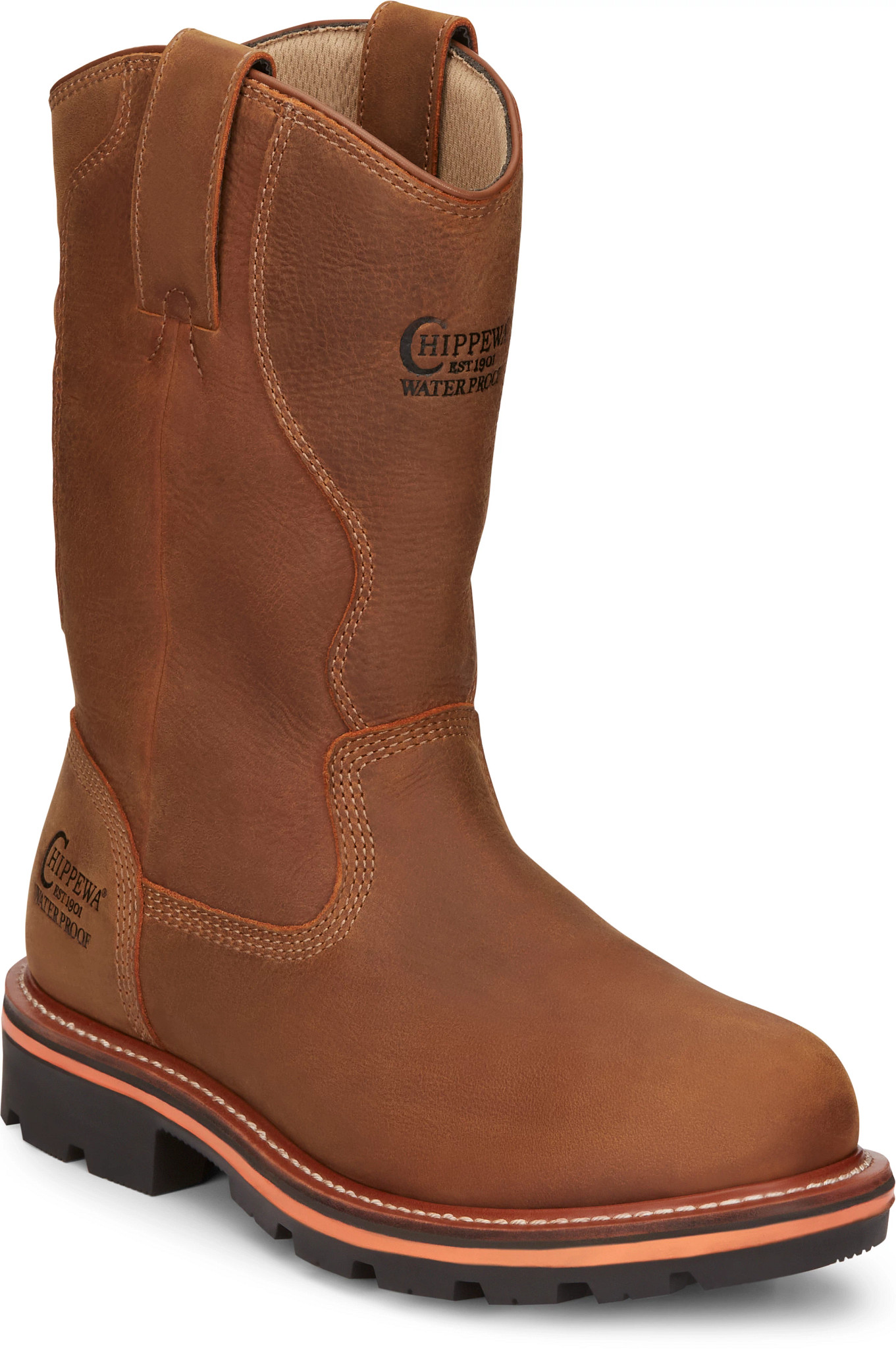 Men s Pull on Work Boots Chippewa Boots