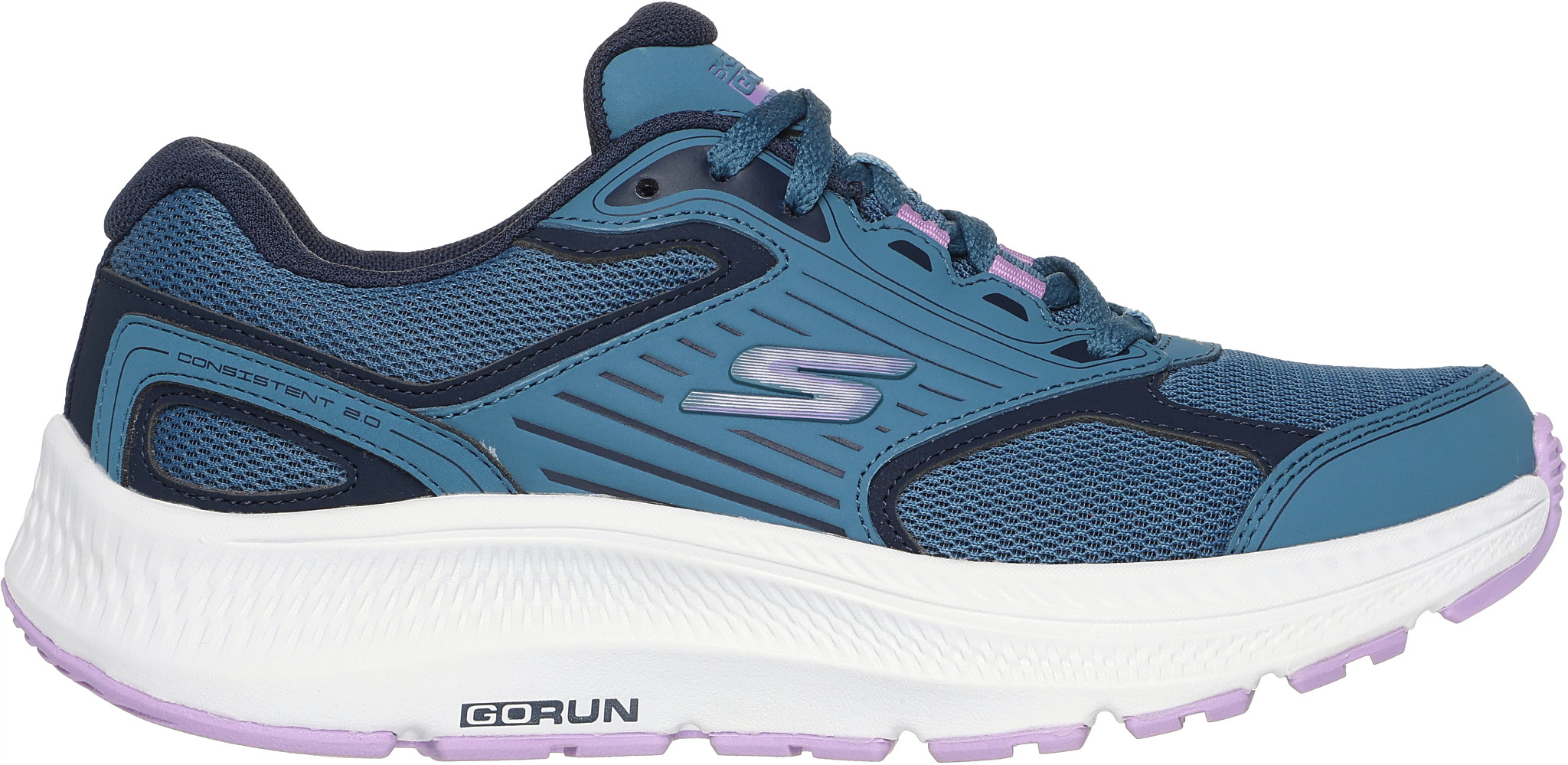 Women's Skechers Gorun Consistent 2.0 Advantage shown in Blue (Blue)