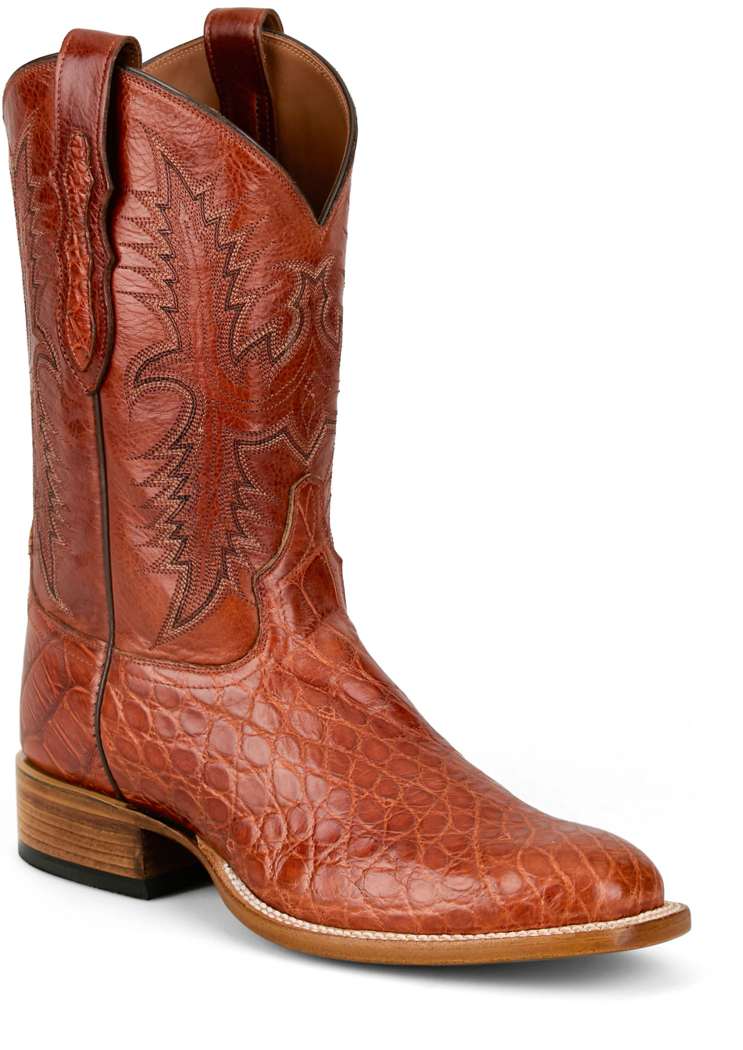 Hico 11" Alligator shown in Cognac (Brown)