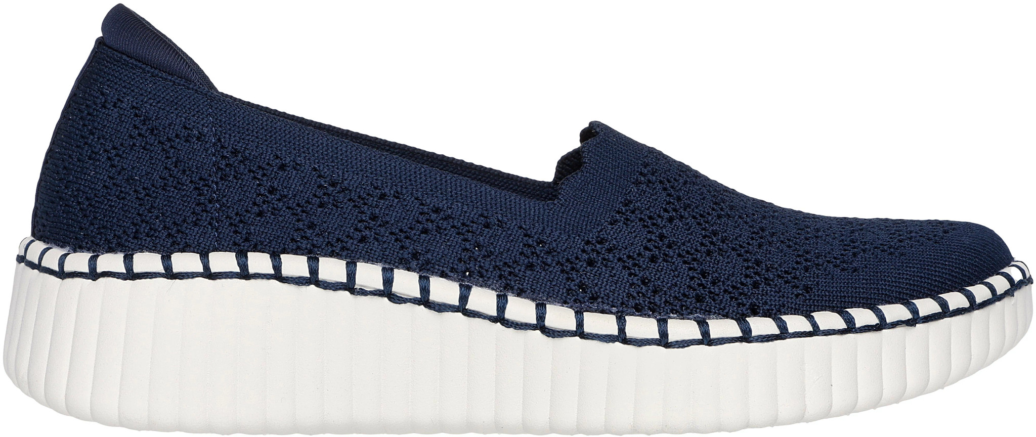 Women's Skechers Wilshire Blvd shown in Navy (Blue)