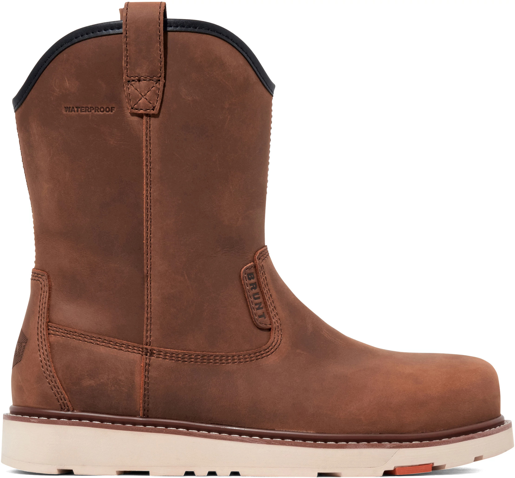 Men's Brunt Workwear 9 Inch Pull On Waterproof Composite Toe