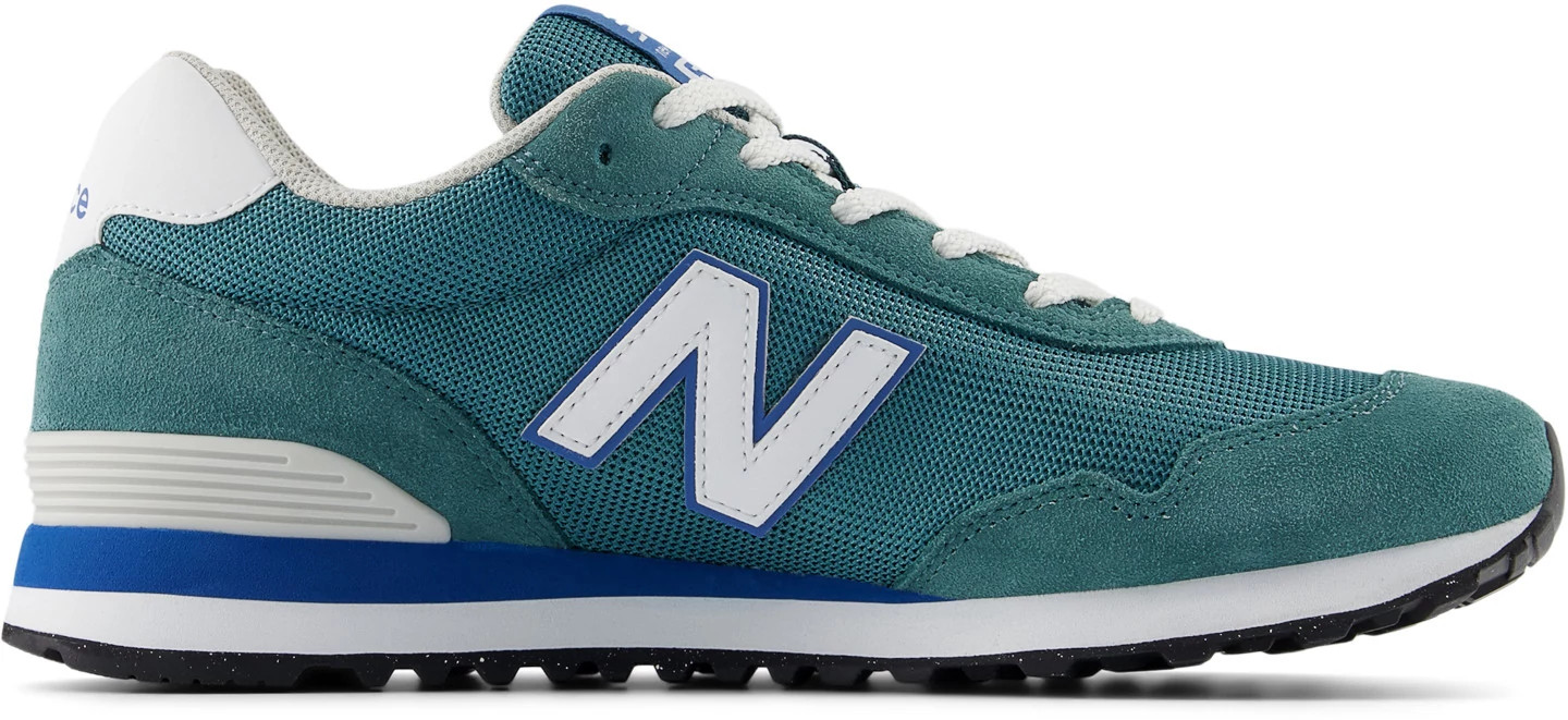 Men's New Balance 515 Lifestyle Runner shown in Spruce White (Green)
