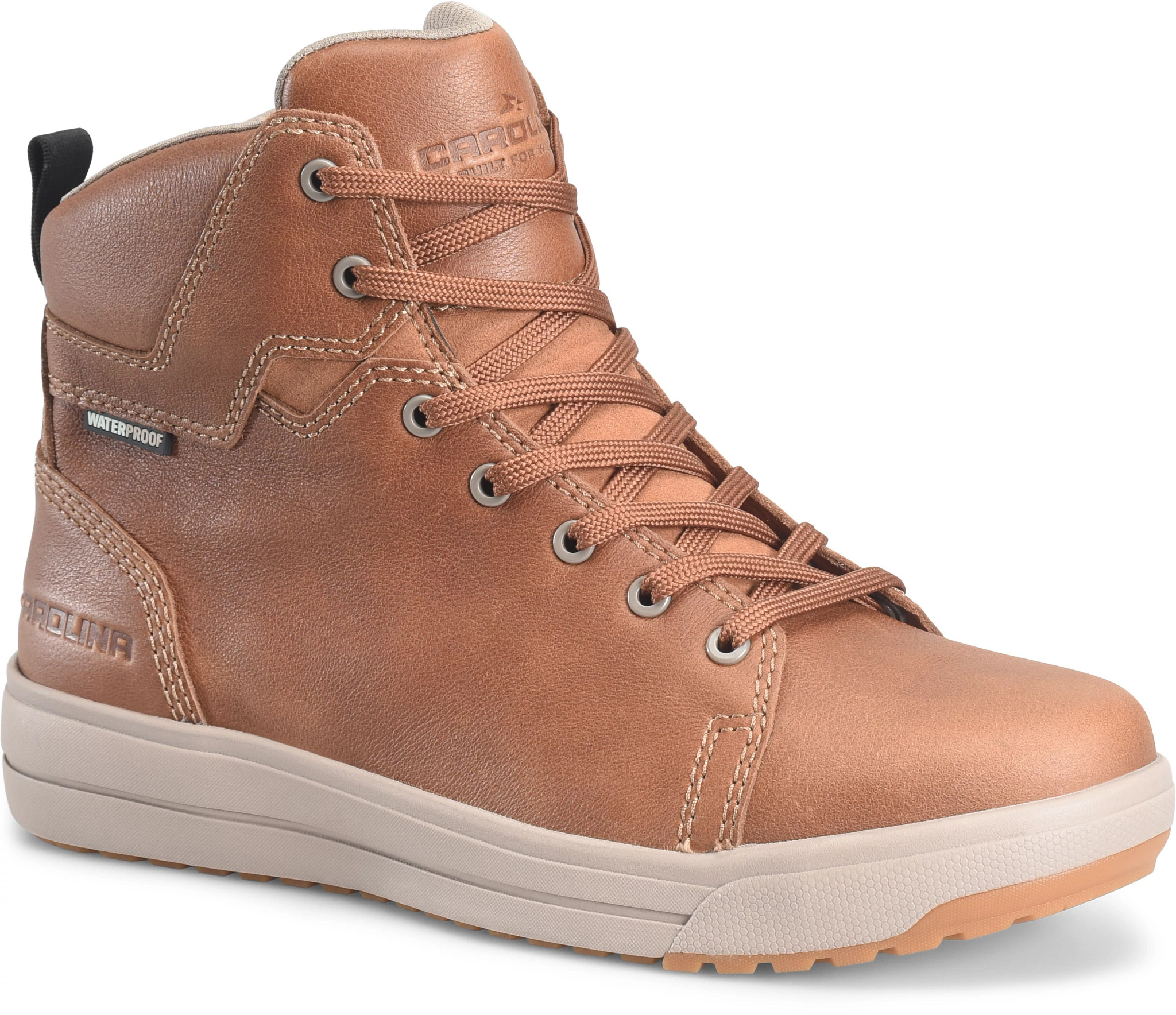 Workline 6&rdquo; Waterproof Comp Toe shown in Tan (Brown)