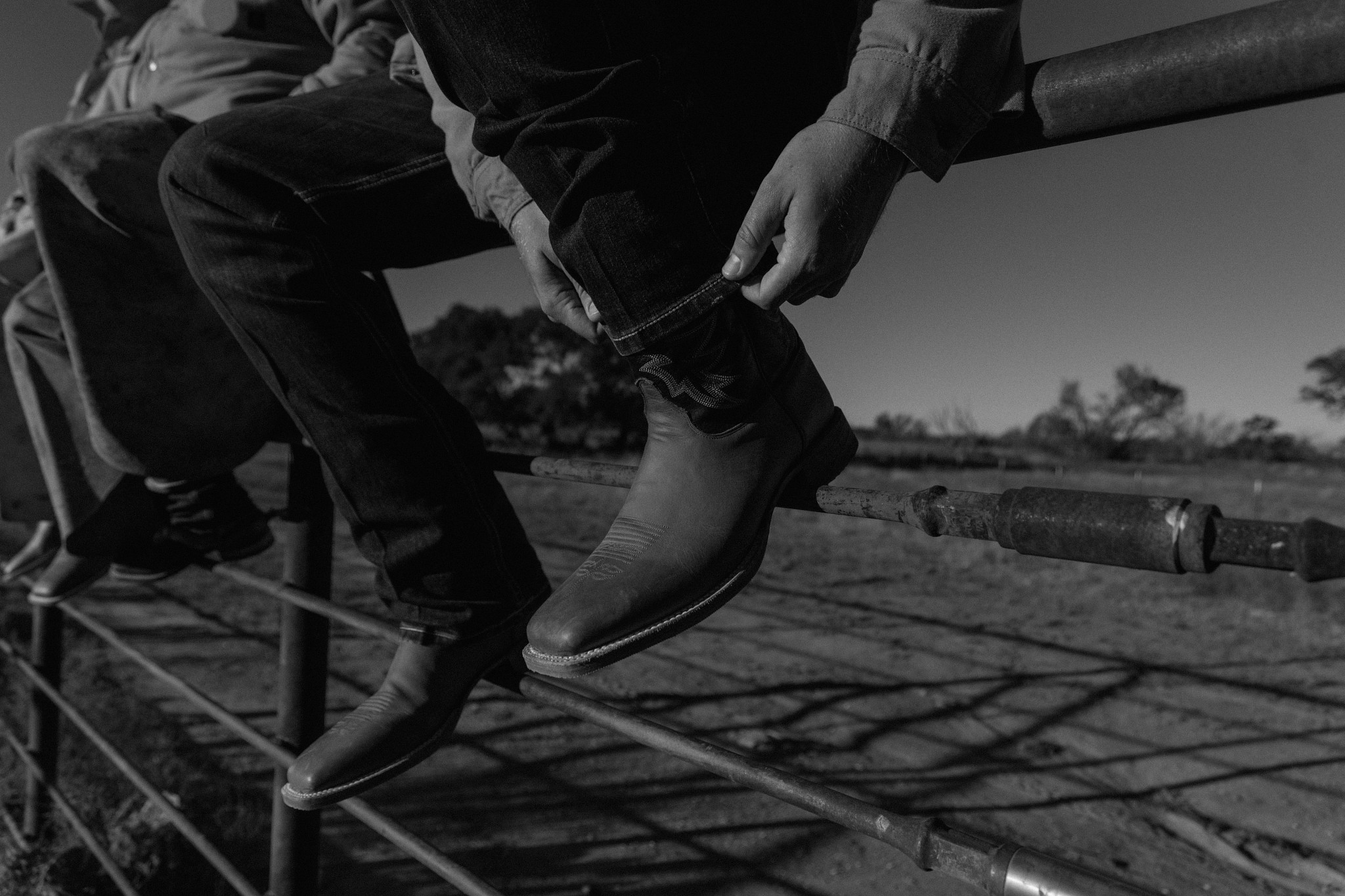 Caddo 11" Western  shown on model 