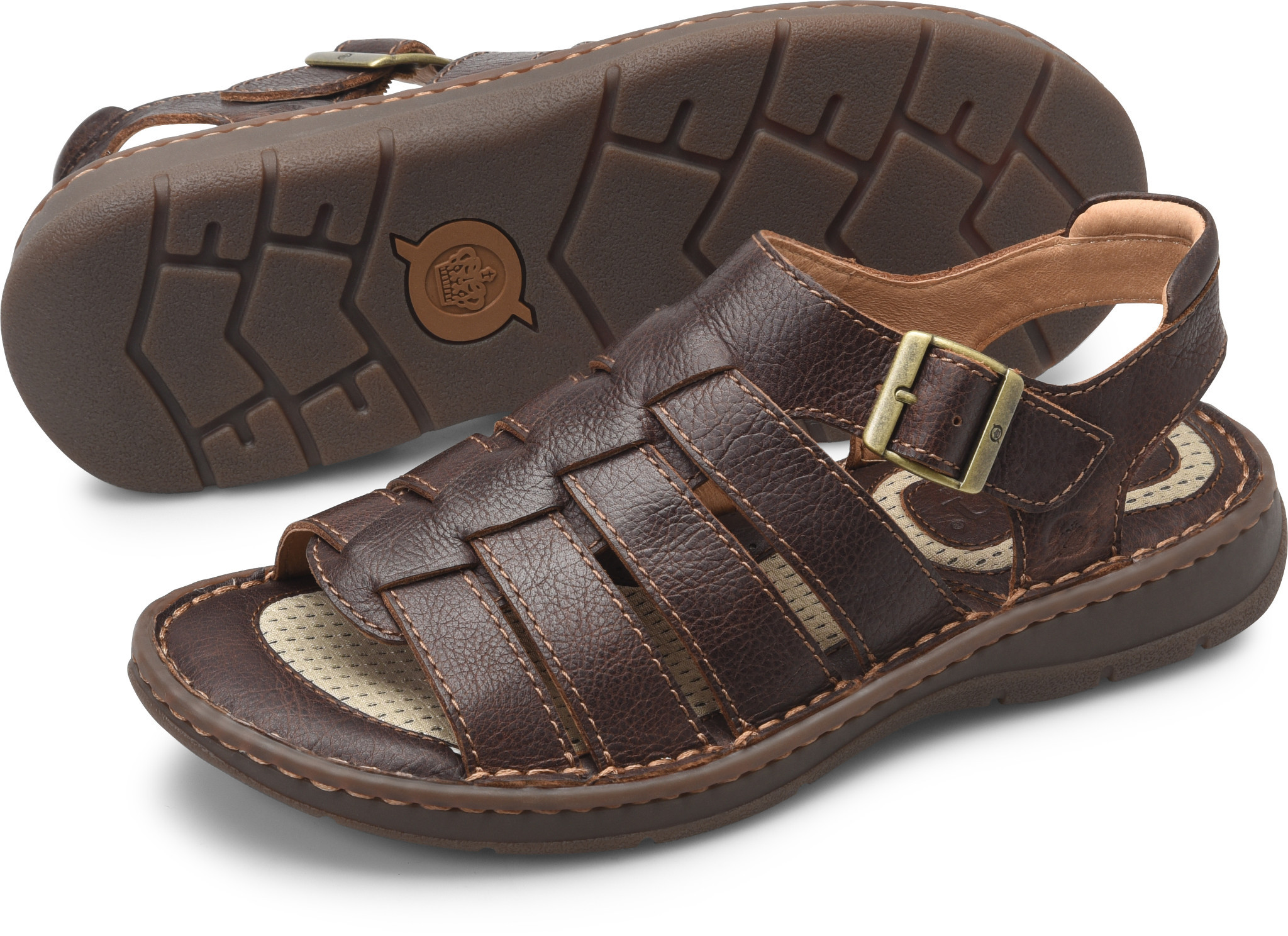 toe covered sandals mens