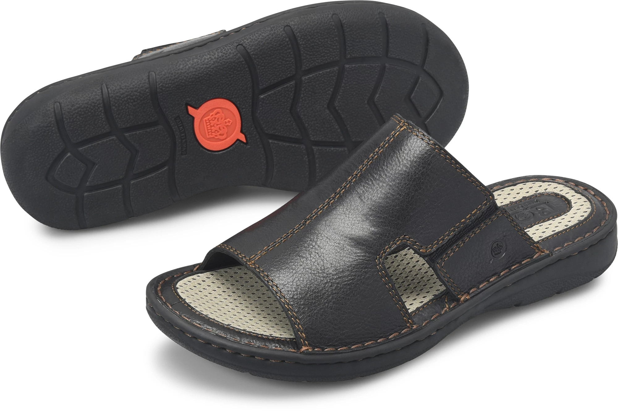 Men's Casual Leather Shoes Born Men's Flores Leather Slip-On