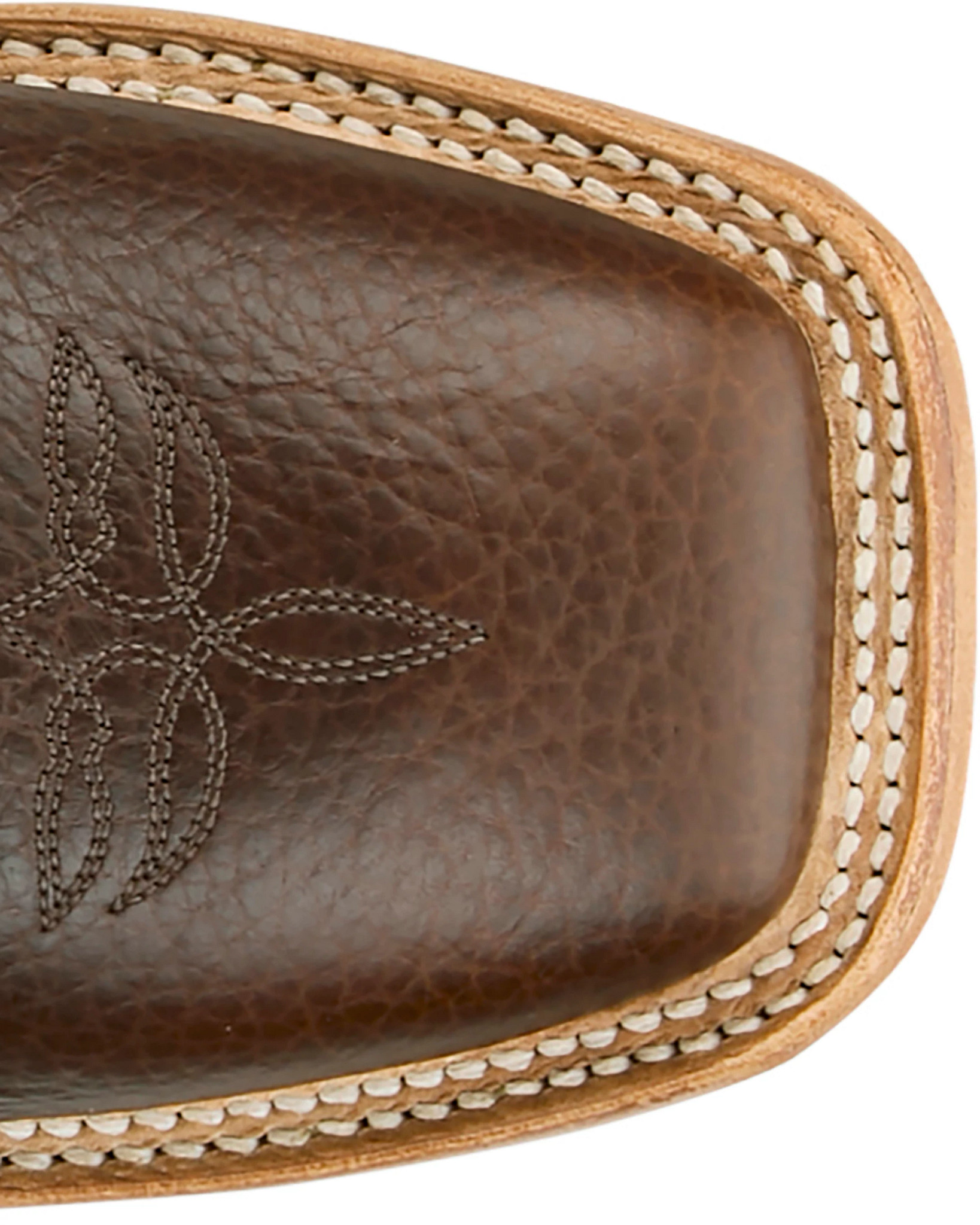 Men's Justin Boots Braxton shown on model 