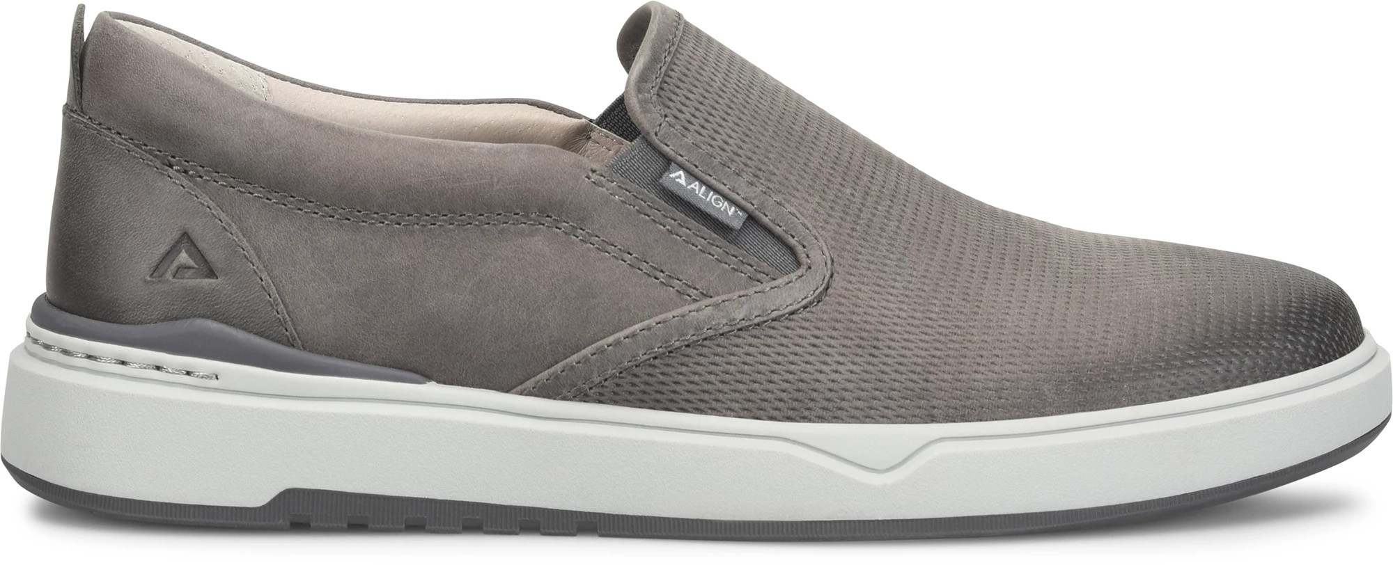 Jacob Slip On Sneaker se muestra en la Moonmist (Gris)