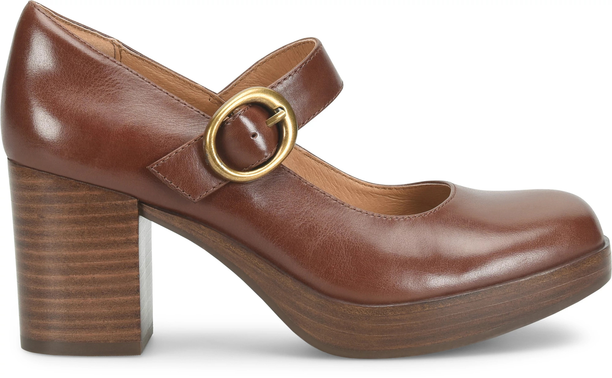 Kathleen shown in Cognac (Brown)