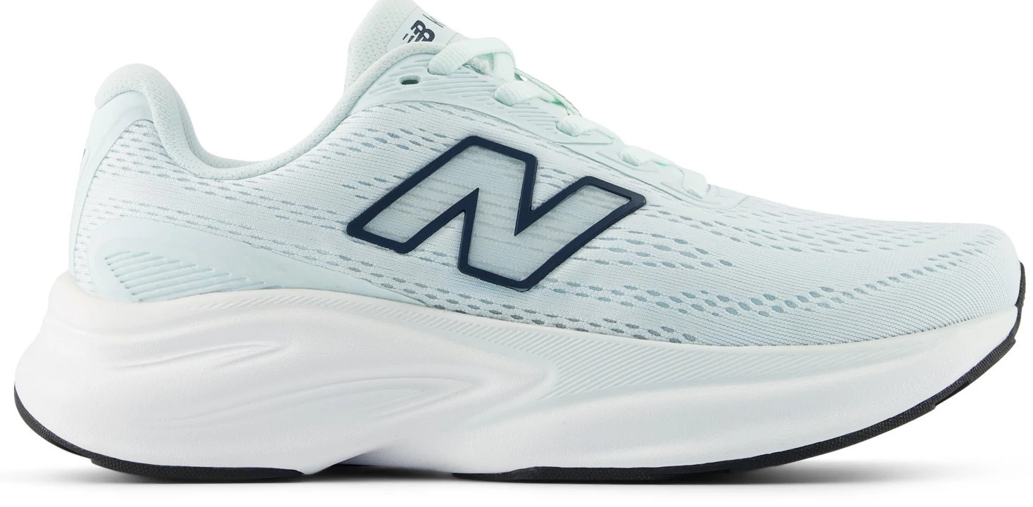 Women's New Balance Kaiha Roadv2 Fresh Foam X Runner shown in Glint Blue/Nb Navy (Blue)