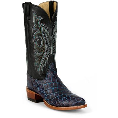 Bottes western vintage USA Justin marron exotique autruche plume roper Bottes western vintage USA Justin marron exotique autruche plume roper