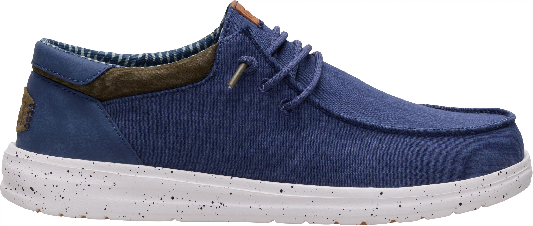 Men's Hey Dude Paul Washed Nylon shown in Blue Multi (Blue)