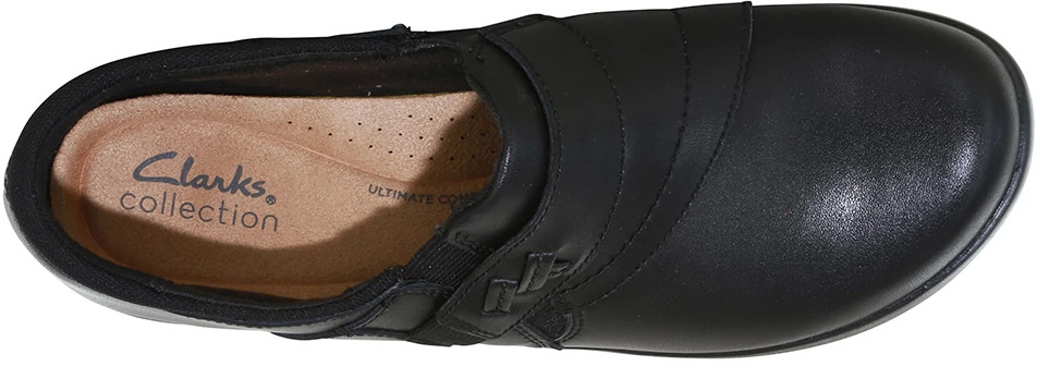 Clarks Women's Angie Pearl Loafer, Black Leather, 7 Wide Clarks Shoes Men Clarks Women\u0027s Angie Pearl Loafers - Classic