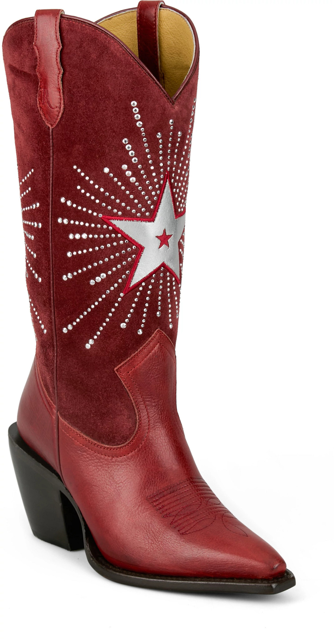 Radio 13" Western shown in Red (Red)