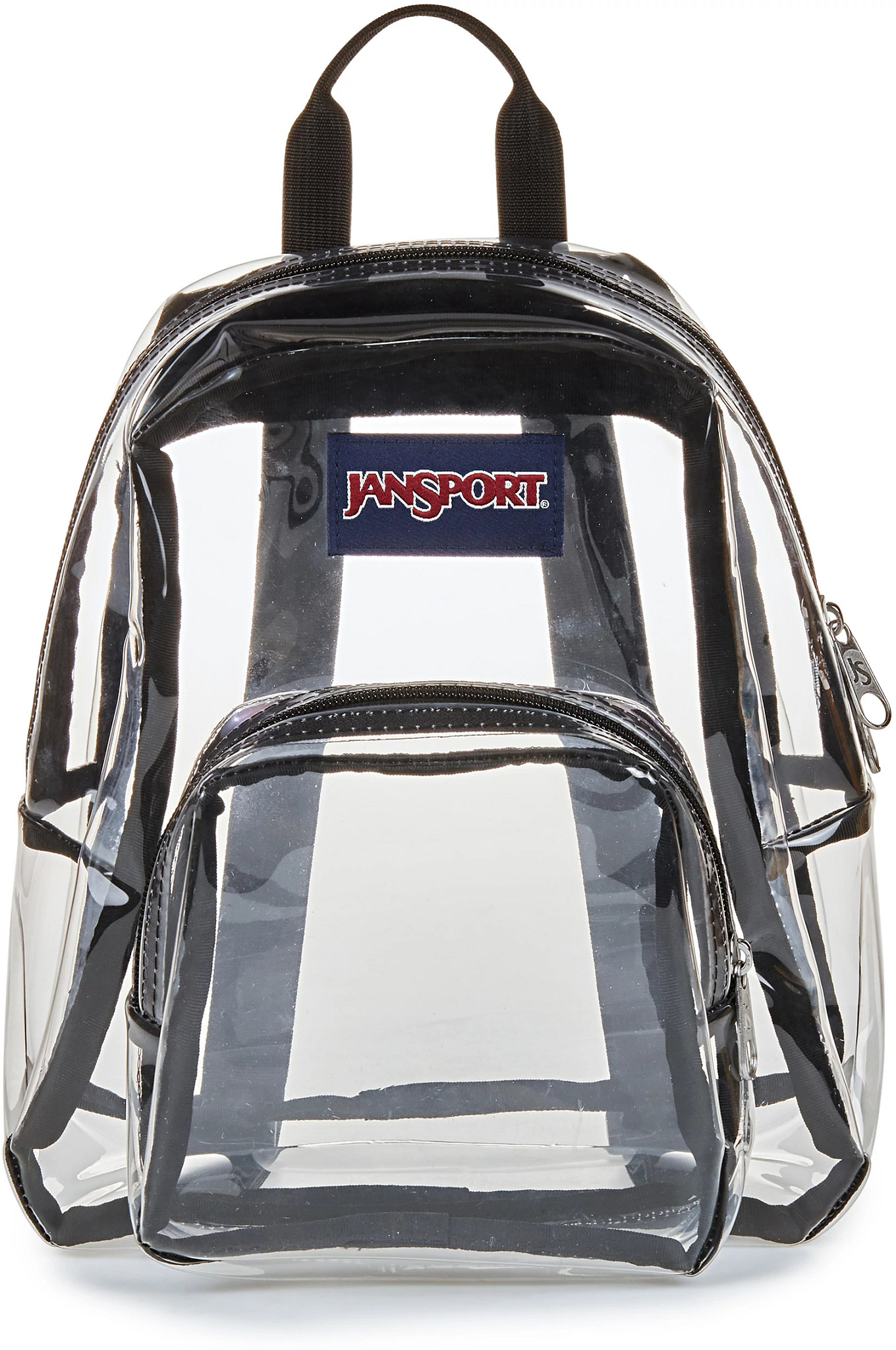 Unisex Jansport Clear Mini Pack 610ci shown in Black (Black)