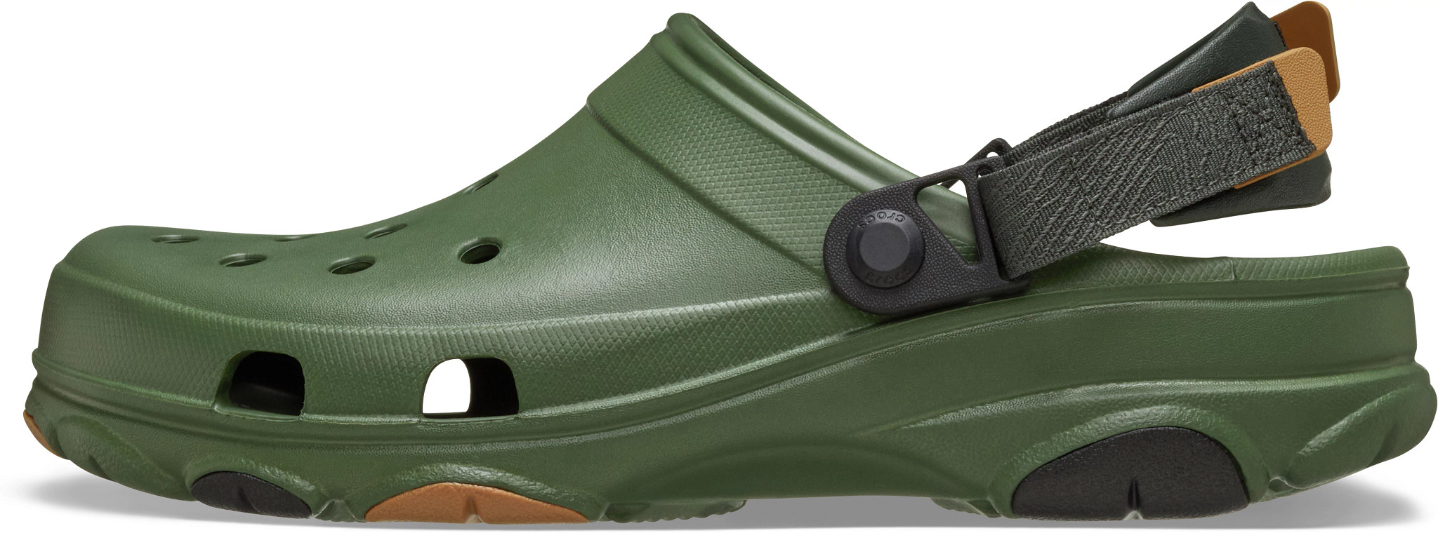 Crocs Classic All Terrain Clog Green Clog 206340 Sandals with Heel Strap Size 11 Crocs Classic All-Terrain Clogs Slip On Shoes Waterproof  main image 3