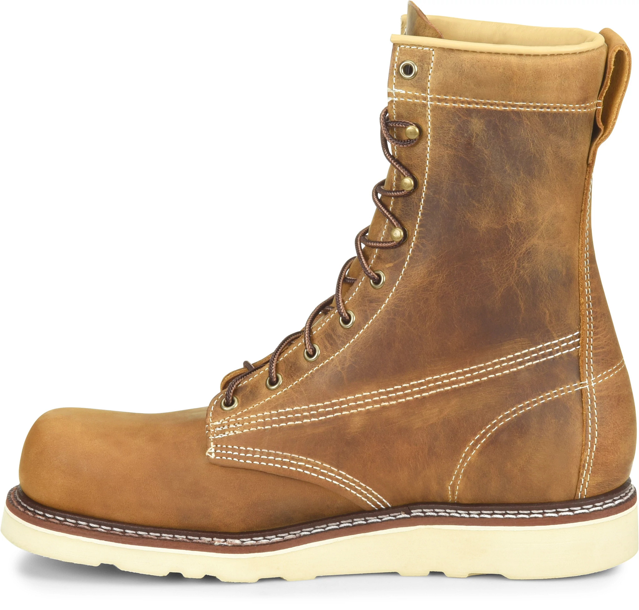 Amp Usa 8 Steel Toe Work Boot Carolina Shoe