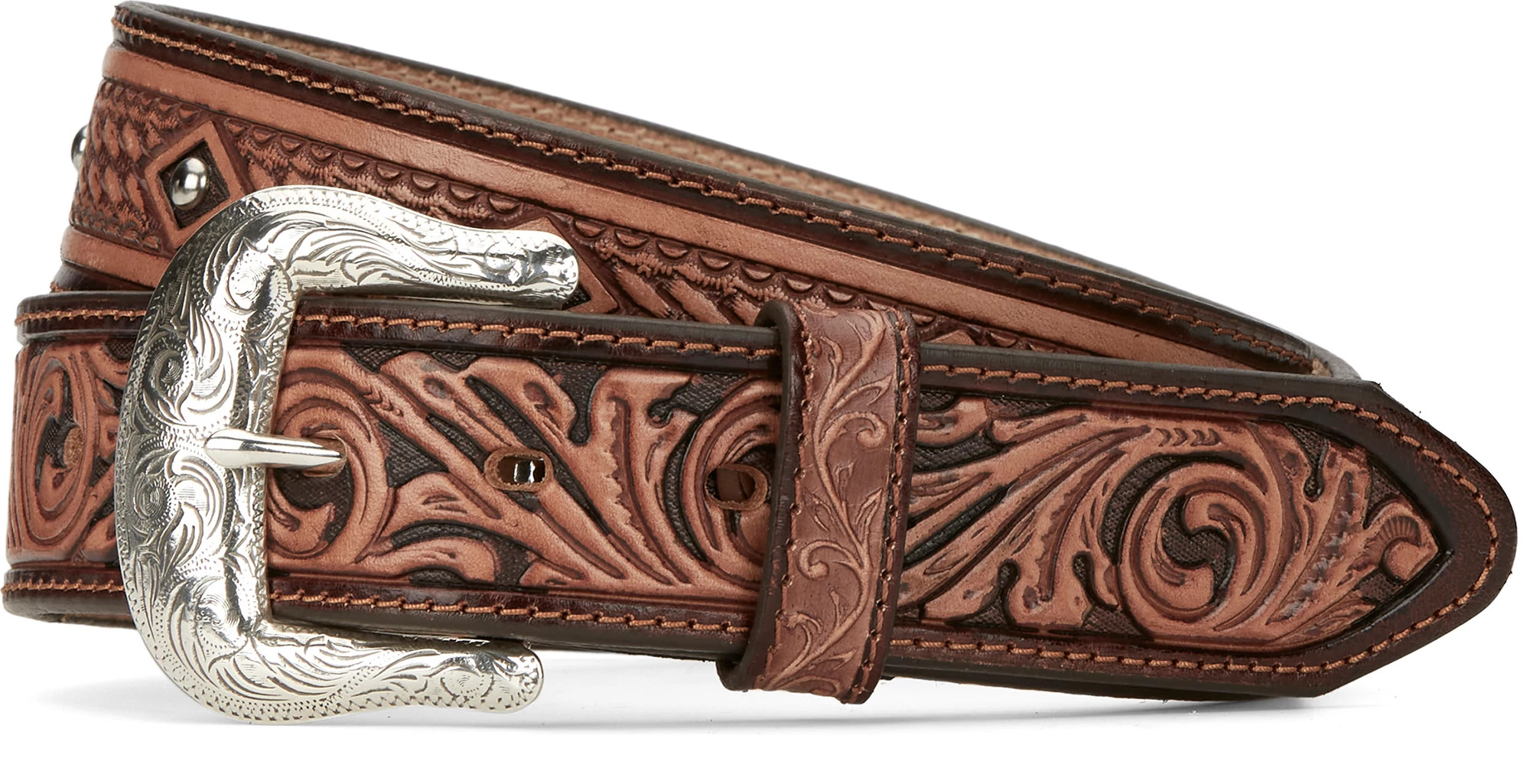 Diamond Drifter Belt shown in Brown (Brown)