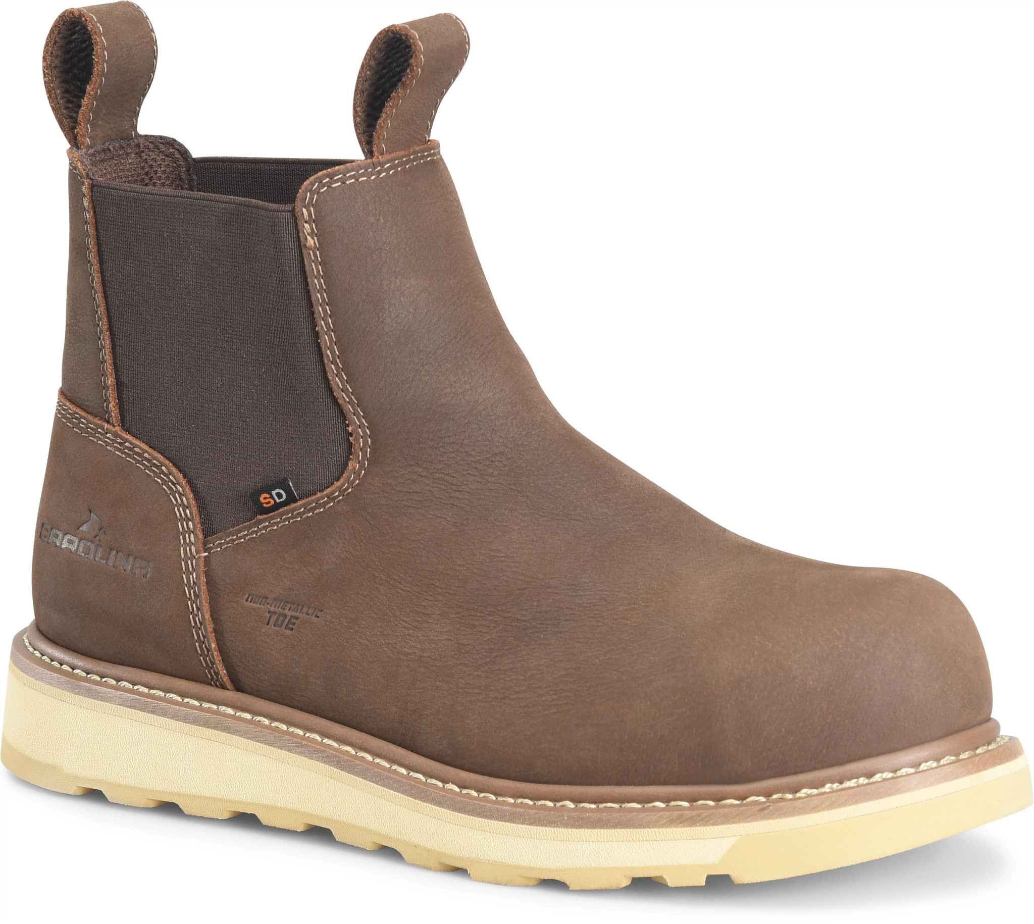 Gruntz 6" Comp Toe Chelsea shown in Brown (Brown)