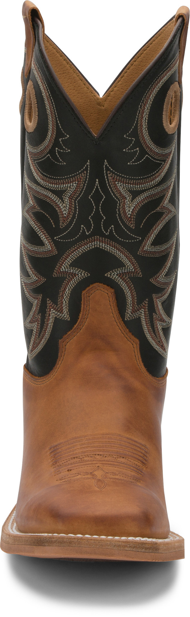 JUSTIN BOOTS CADDO outlet COPPER BROWN BENT RAIL COWBOY BOOTS