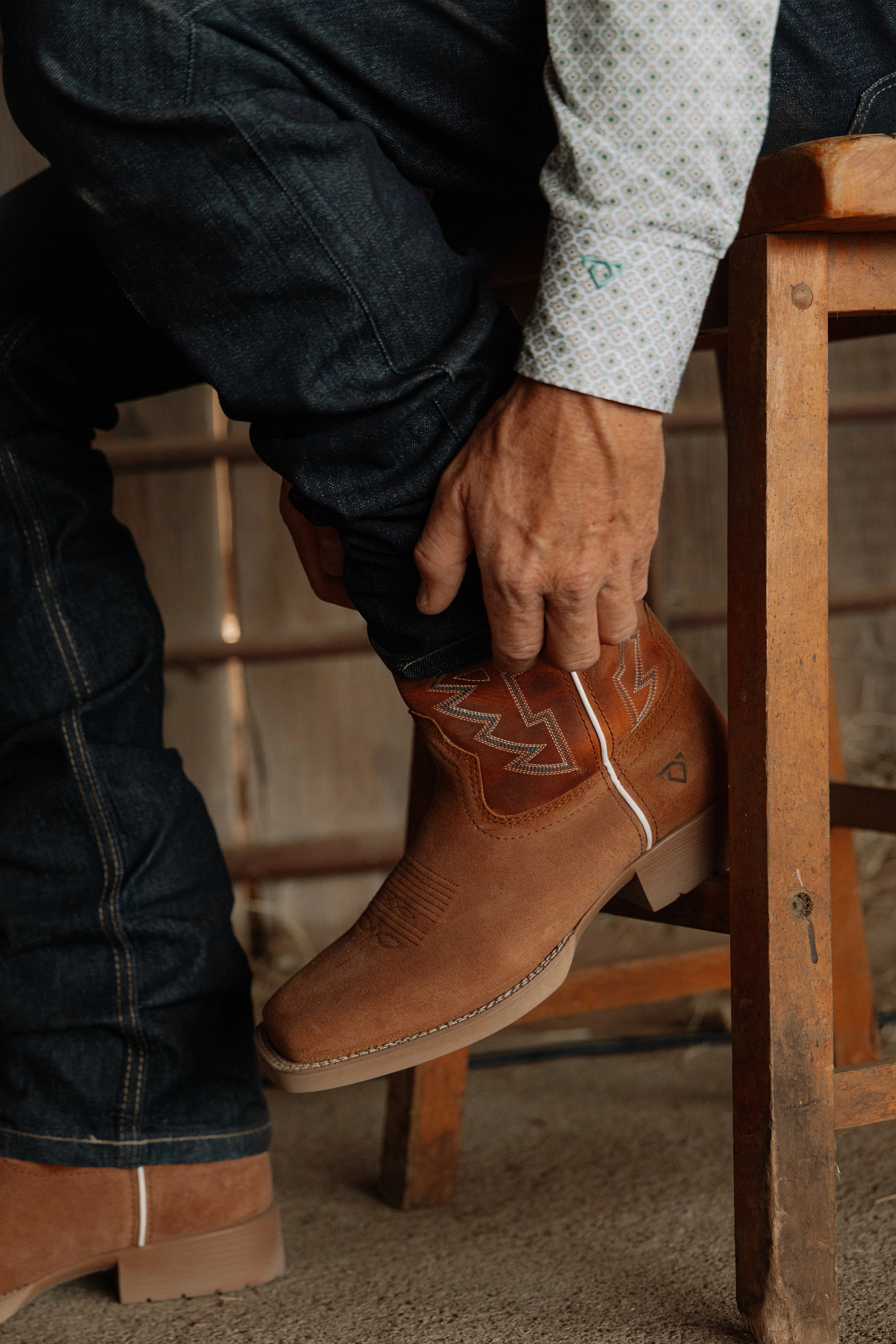 Dear Rodeo 11" Roughout shown on model 