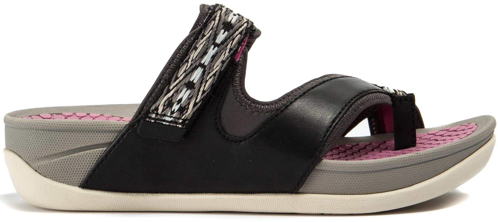 Women's Baretraps Rebound Deserae shown in Black Multi (Black)